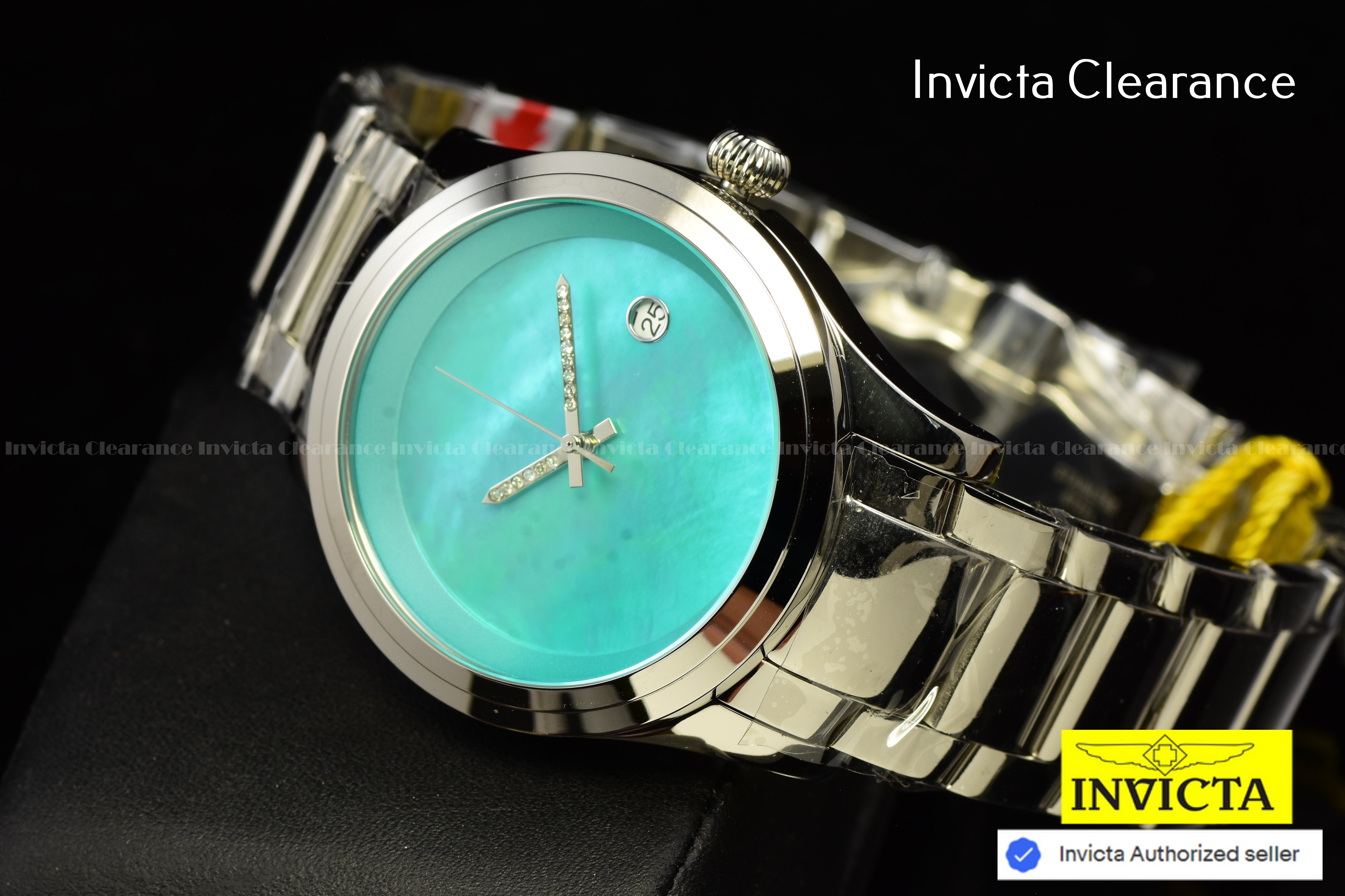 Invicta Pro Diver 0.06 Carat Diamond Mother of Pearl Dial Automatic Men's Watch