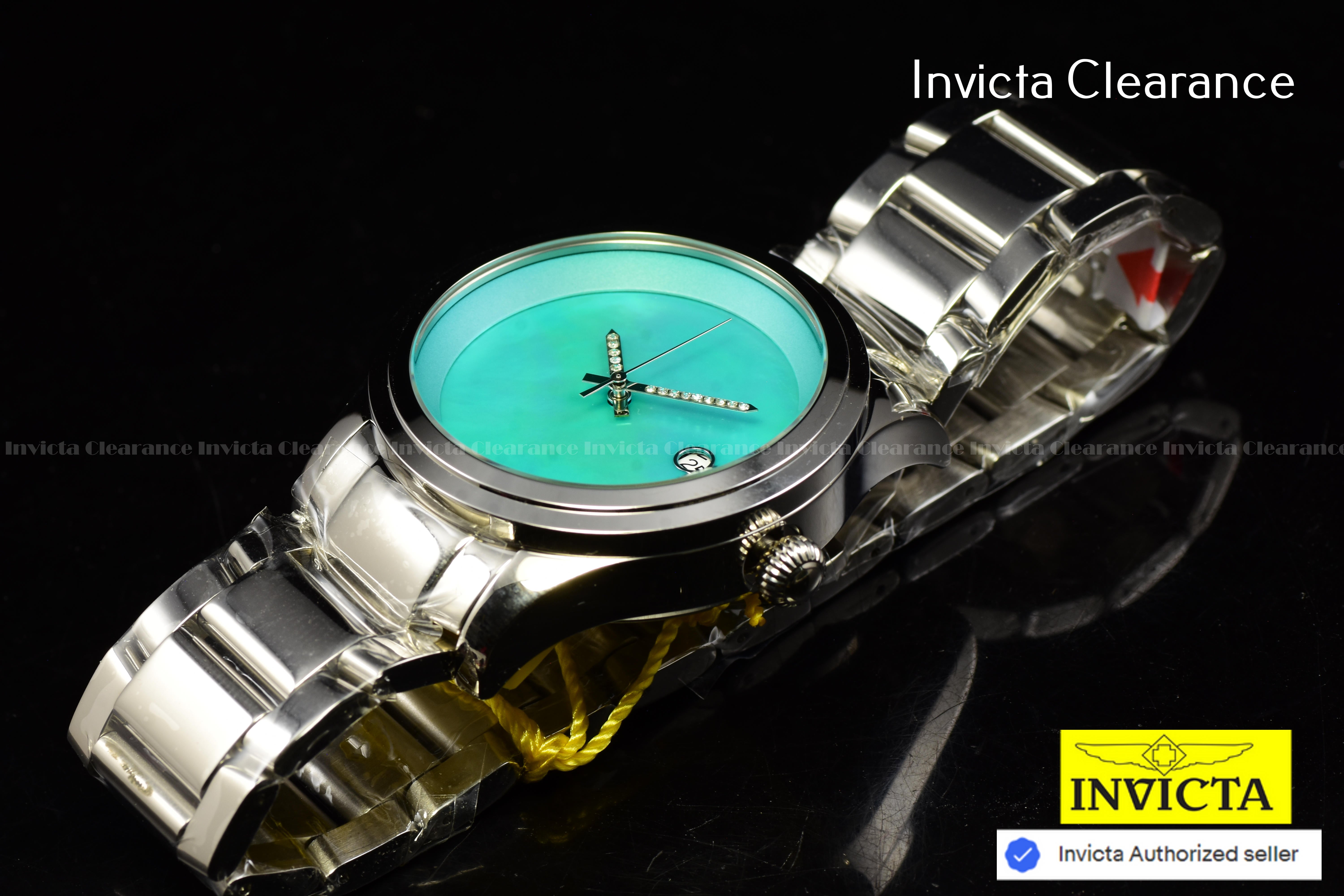 Invicta Pro Diver 0.06 Carat Diamond Mother of Pearl Dial Automatic Men's Watch