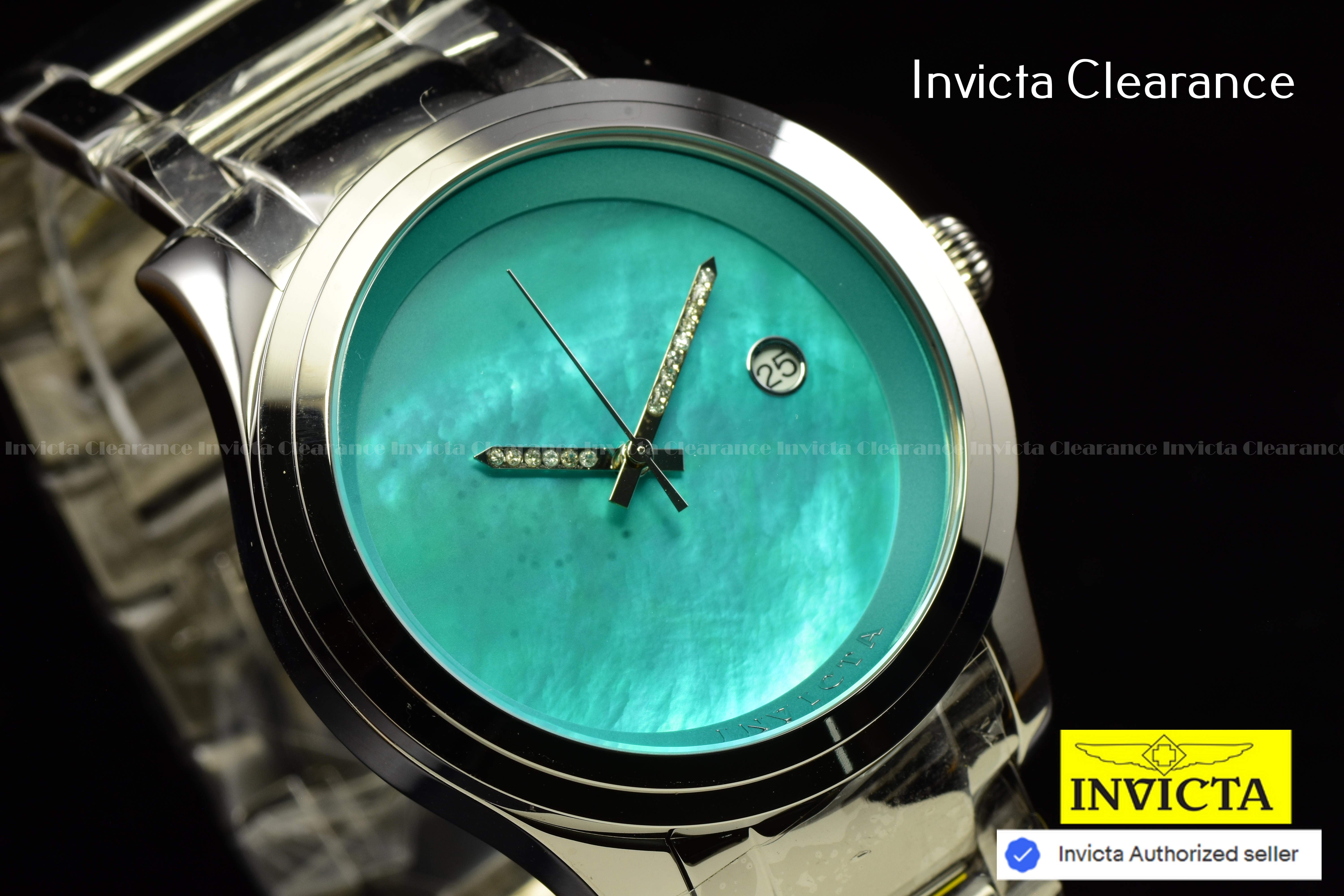 Invicta Pro Diver 0.06 Carat Diamond Mother of Pearl Dial Automatic Men's Watch