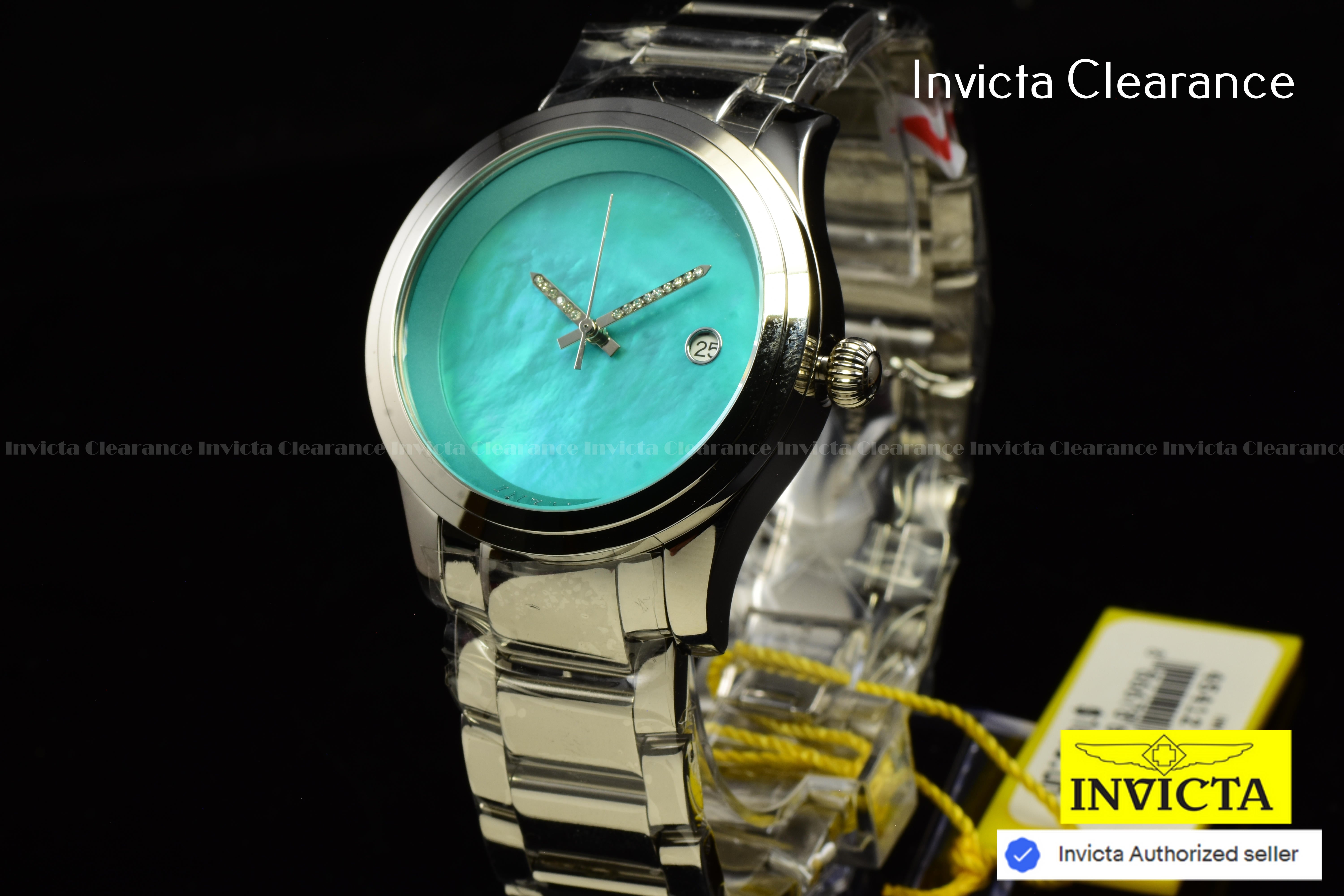Invicta Pro Diver 0.06 Carat Diamond Mother of Pearl Dial Automatic Men's Watch