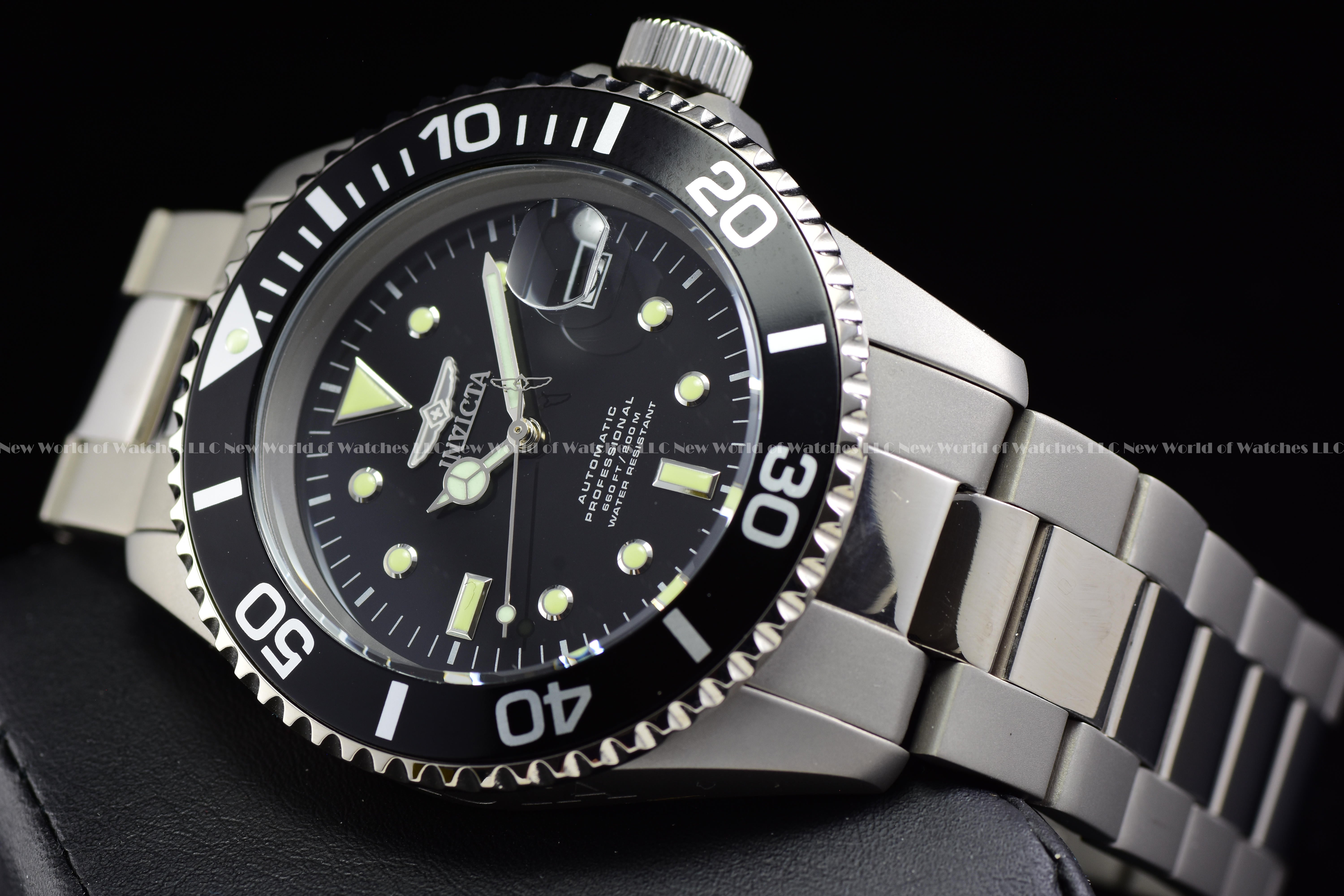 NEW Invicta PRO DIVER SOLID TITANIUM AUTOMATIC Men's Watch 0420