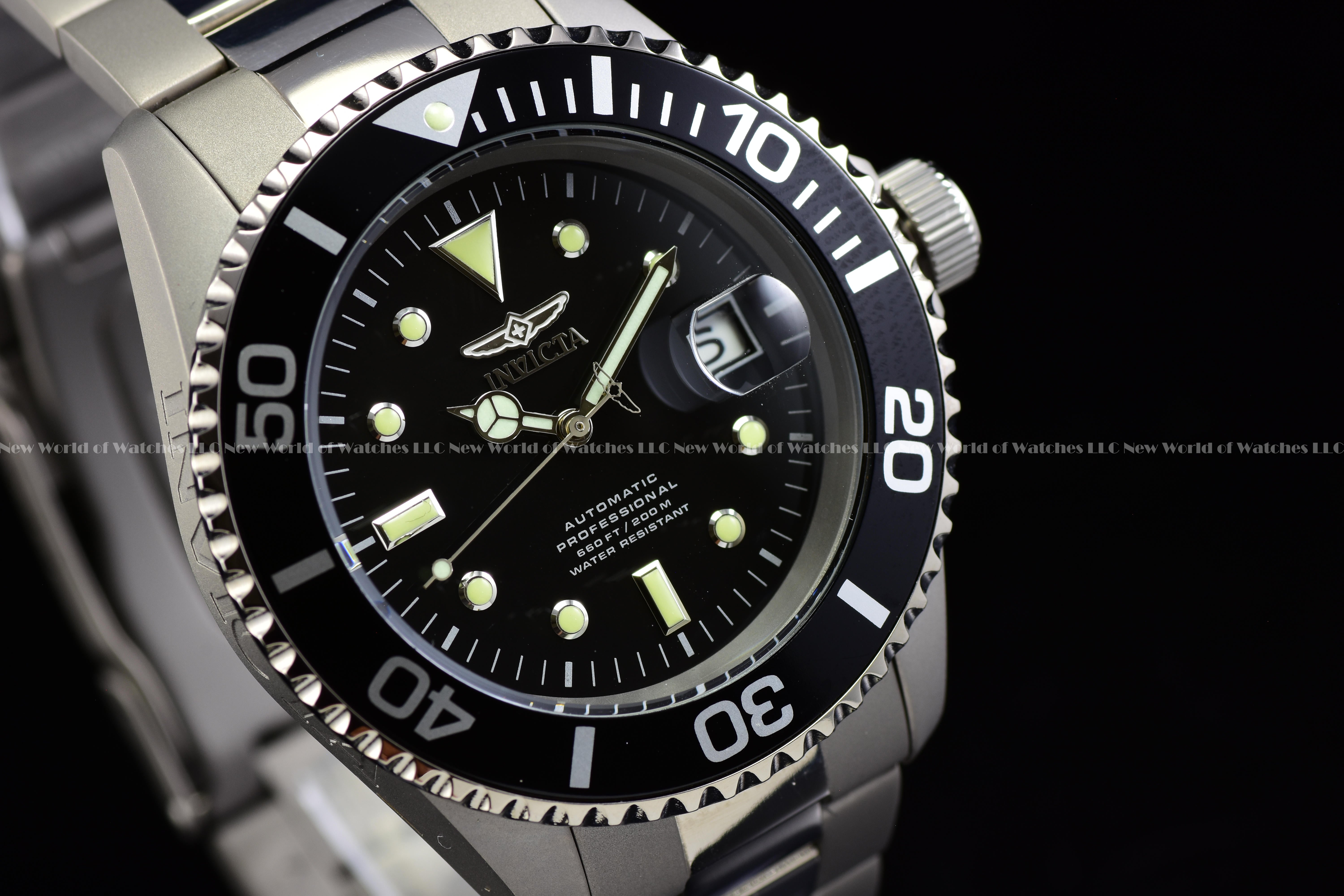 NEW Invicta PRO DIVER SOLID TITANIUM AUTOMATIC Men's Watch 0420