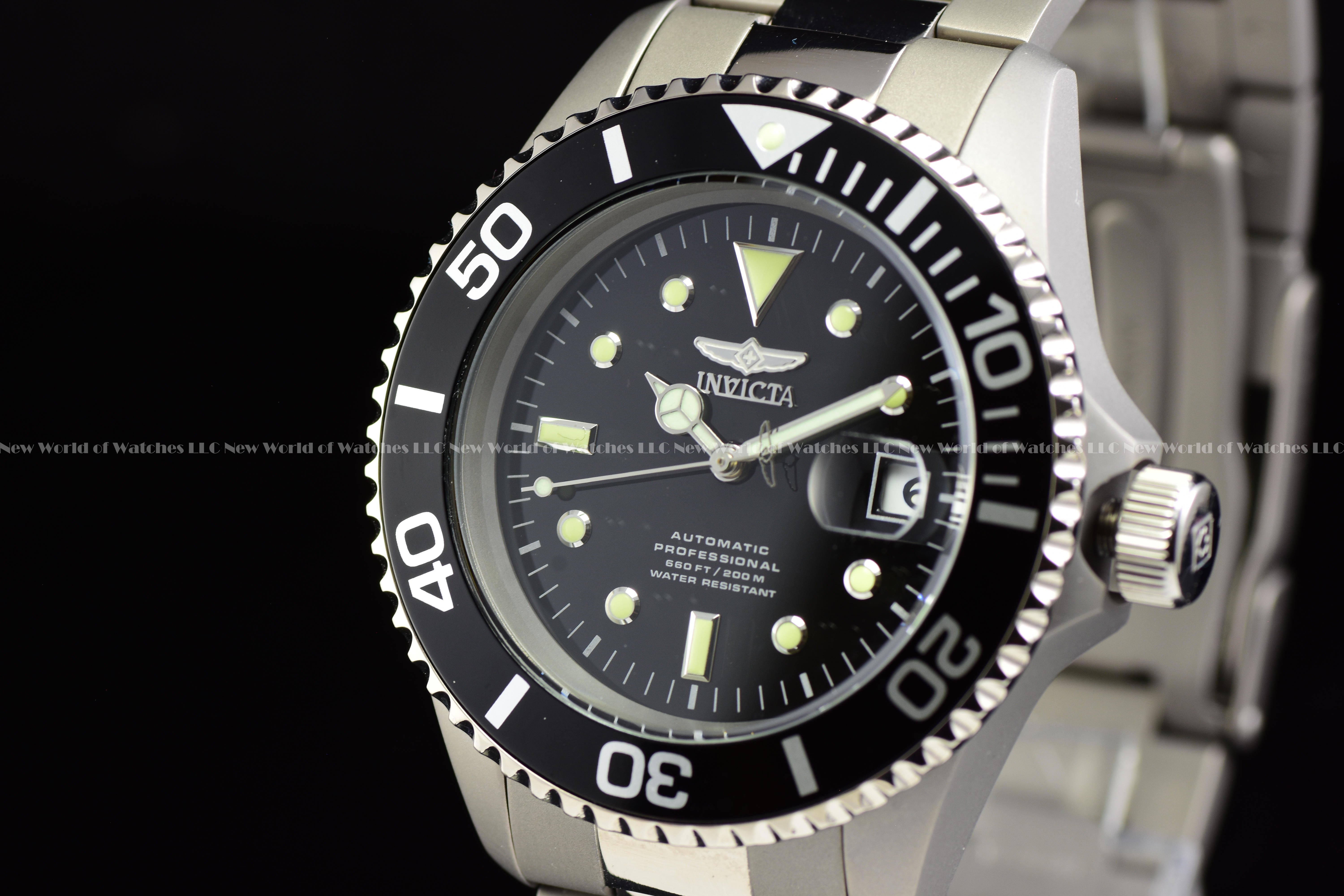 NEW Invicta PRO DIVER SOLID TITANIUM AUTOMATIC Men's Watch 0420