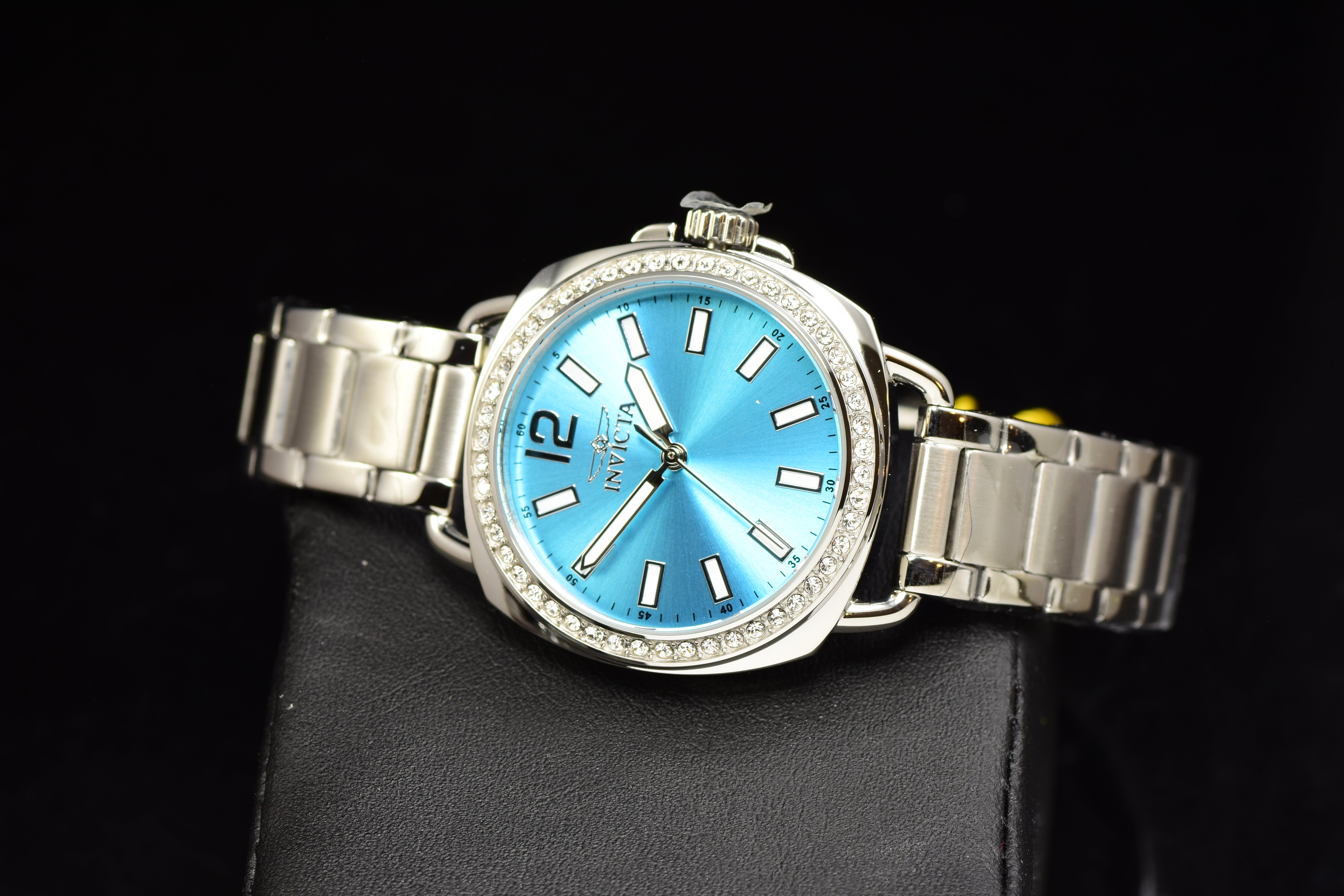 Invicta Wildflower Blue Dial Stainless Steel Bracelet Women's Watch 47327