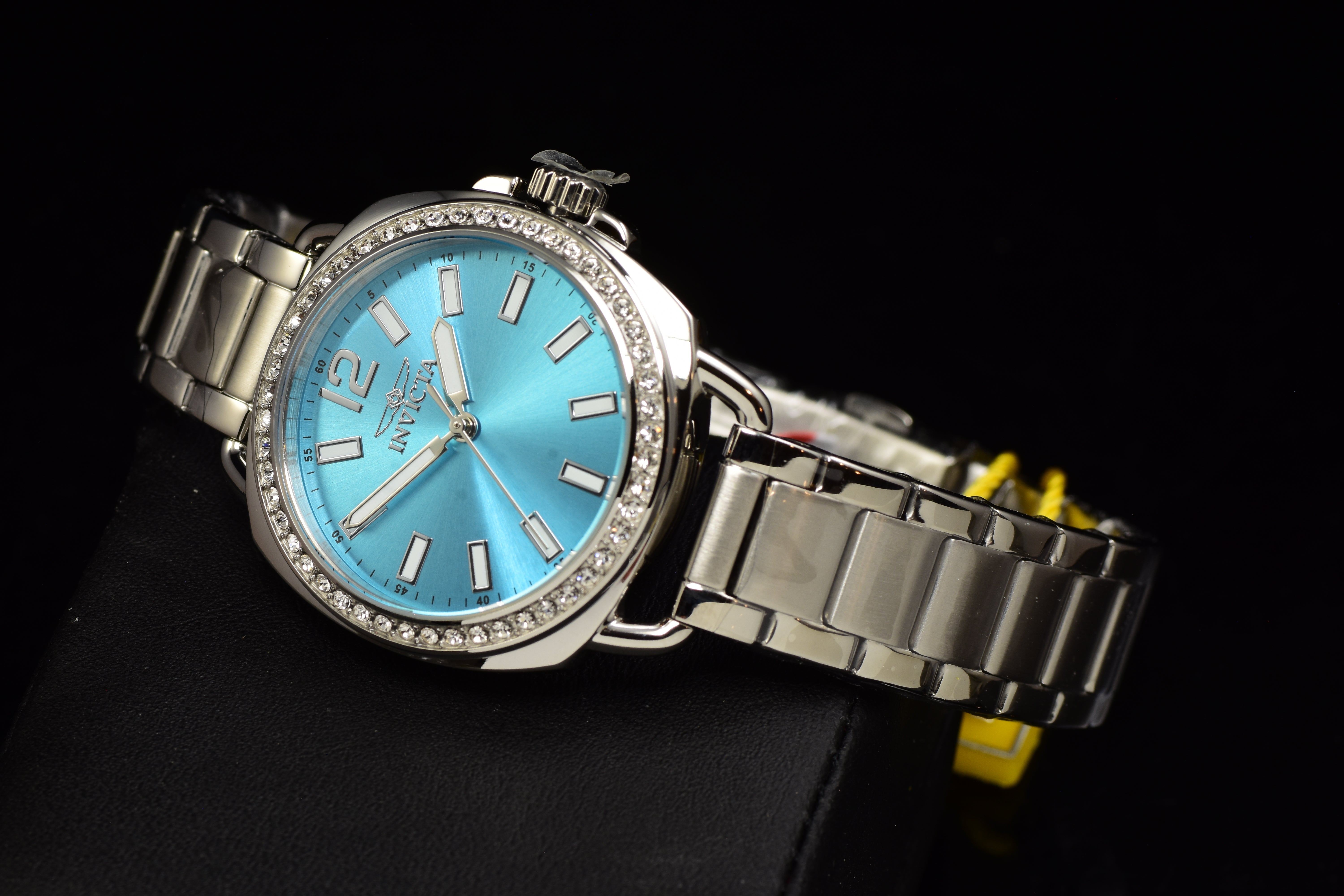 Invicta Wildflower Blue Dial Stainless Steel Bracelet Women's Watch 47327