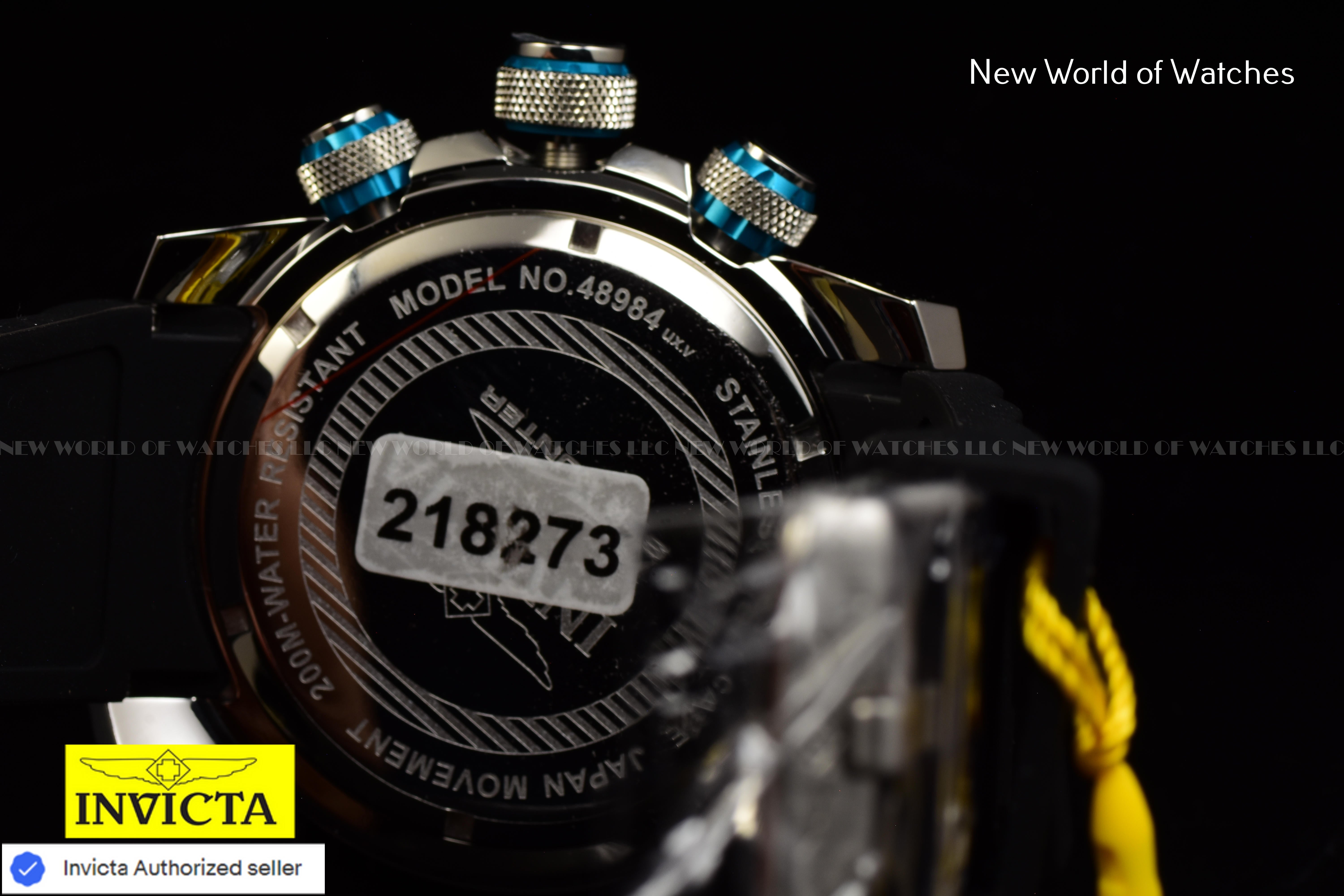 Invicta Men Sea Hunter 52mm Silver Quartz Japan Silicone Watch