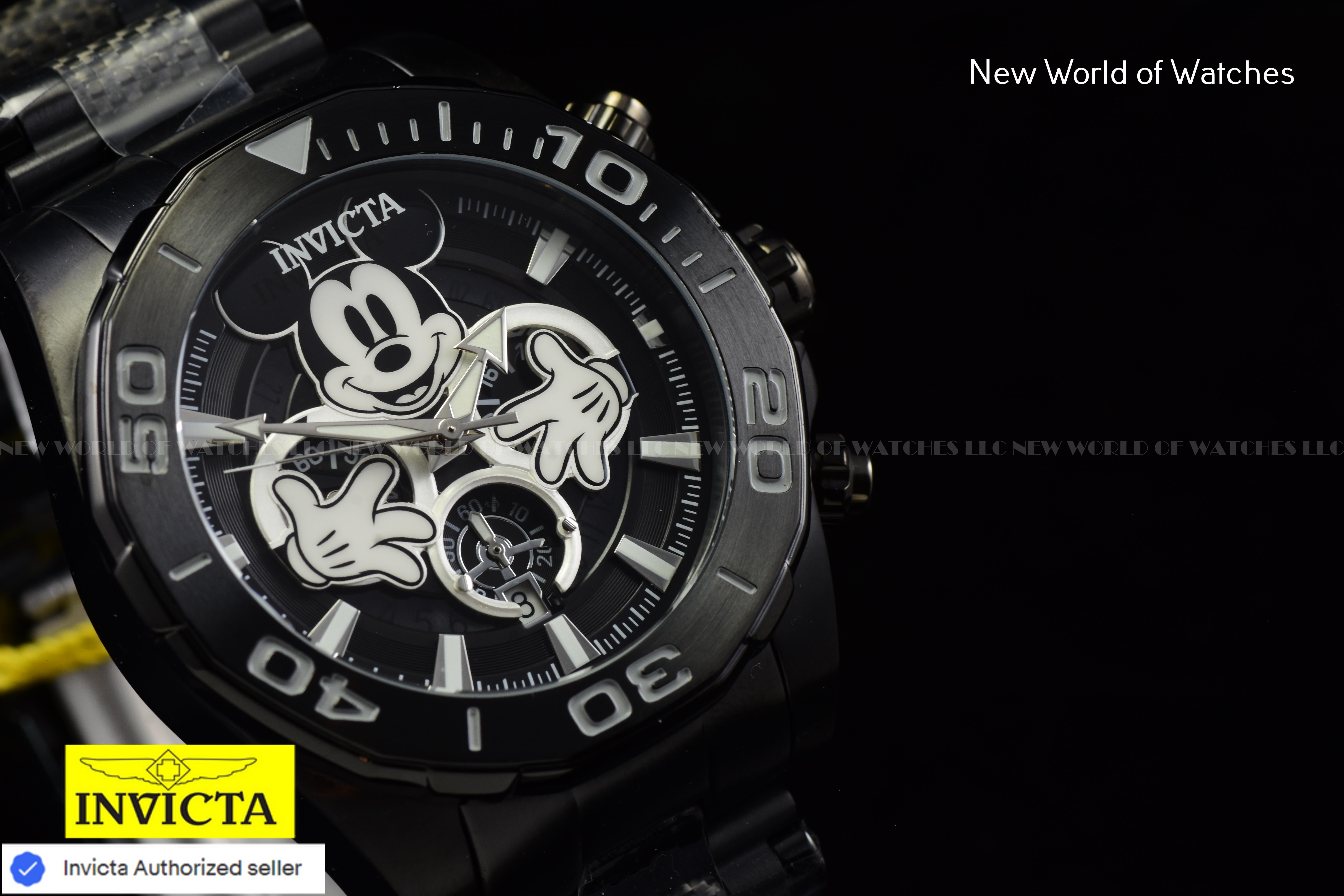 Invicta Disney Mickey Mouse Limited Edition 48mm Chronograph Men's Watch