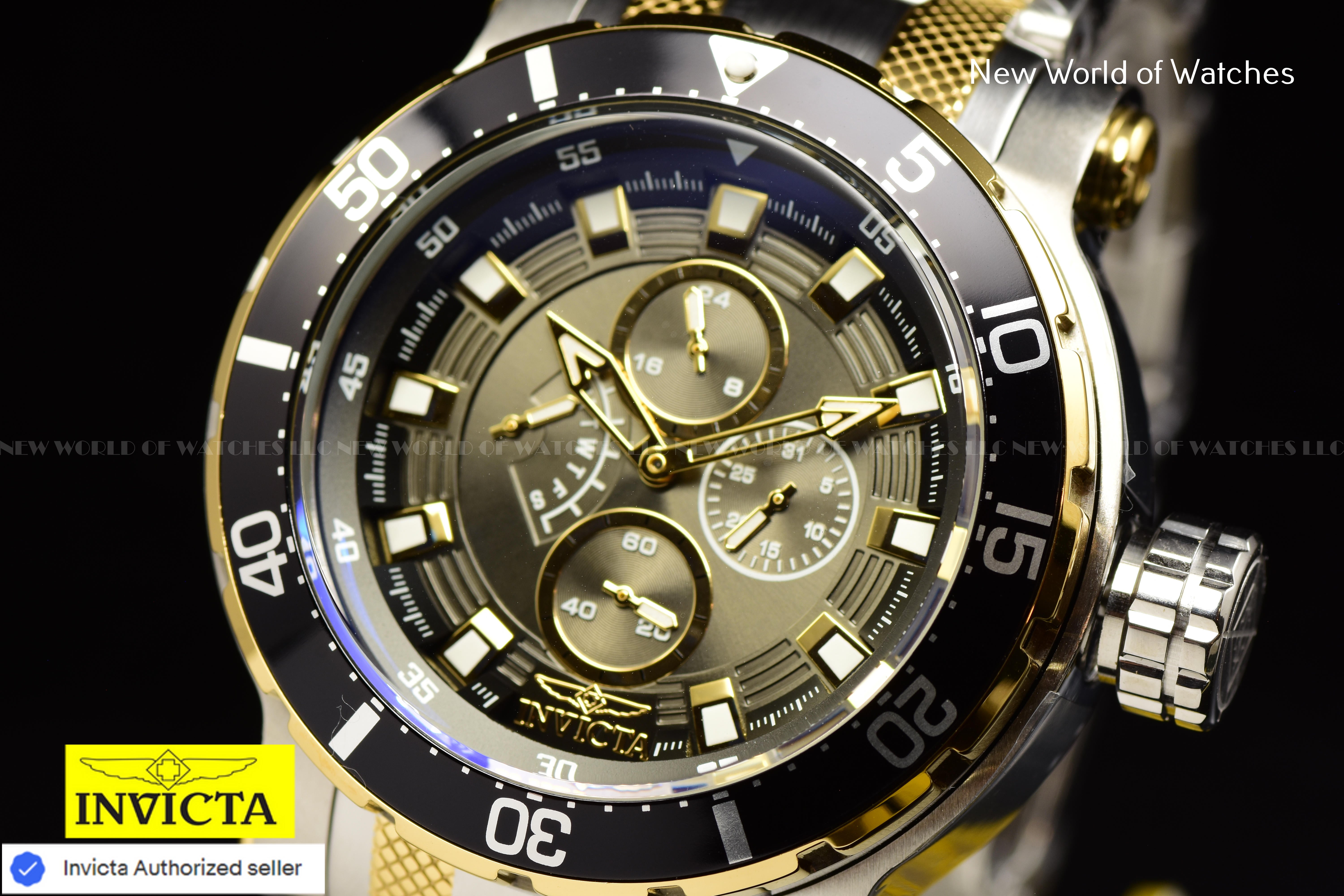 Invicta Men Coalition Forces 52mm Gunmetal Quartz Japan Stainless Steel Watch
