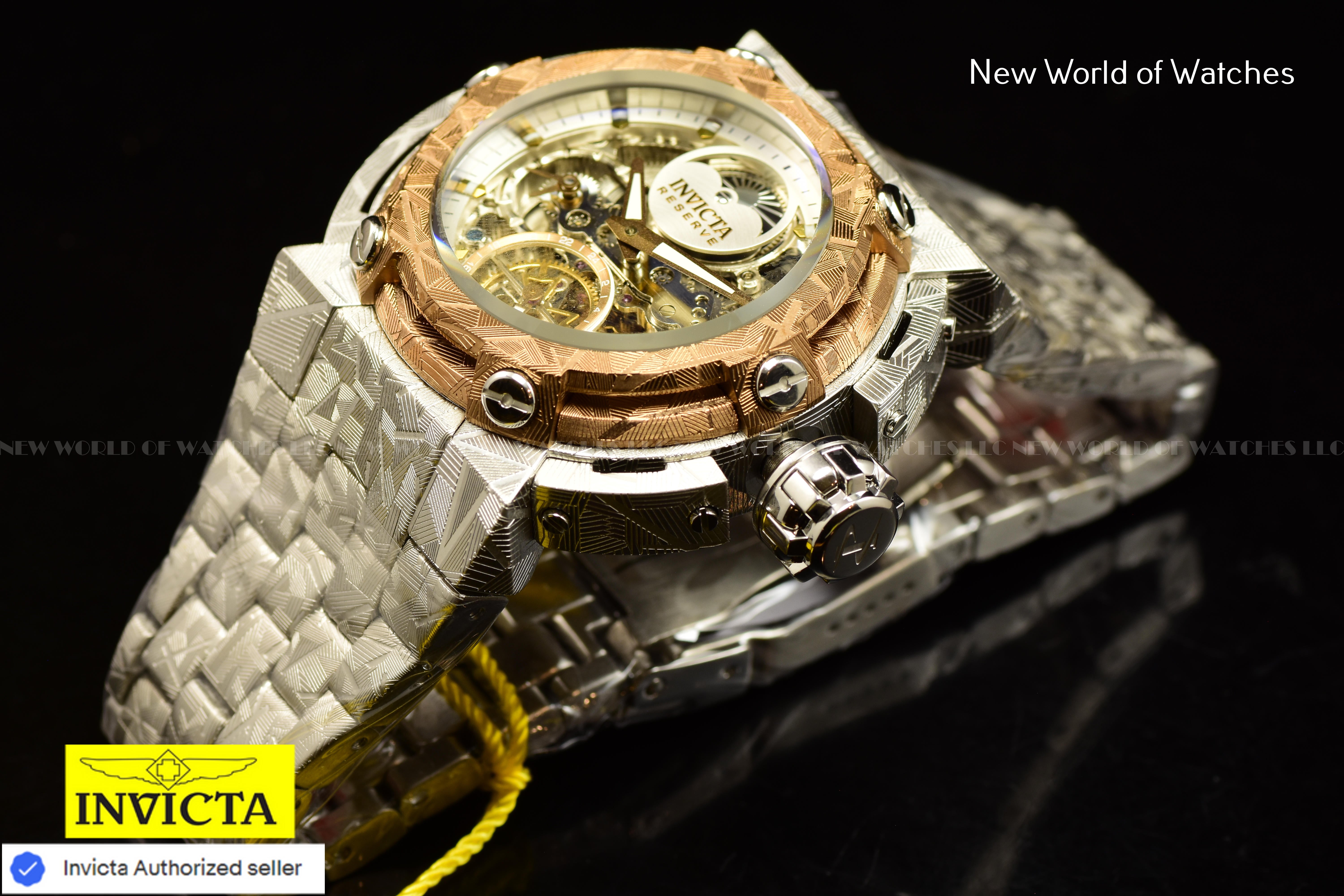 Invicta Men Coalition Forces X-Wing 46mm Khaki Silver Automatic China Stainless Steel Watch