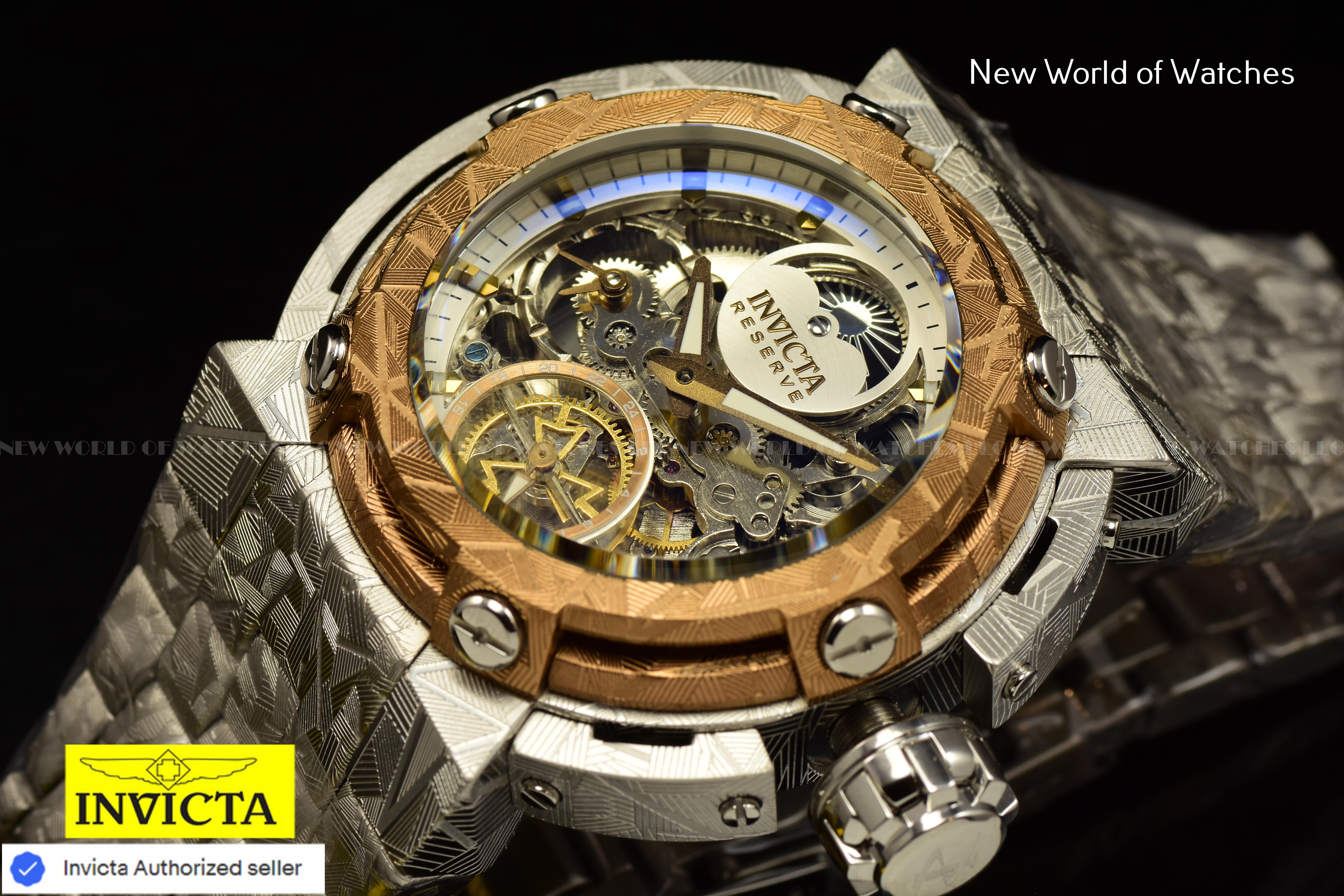Invicta Men Coalition Forces X-Wing 46mm Khaki Silver Automatic China Stainless Steel Watch