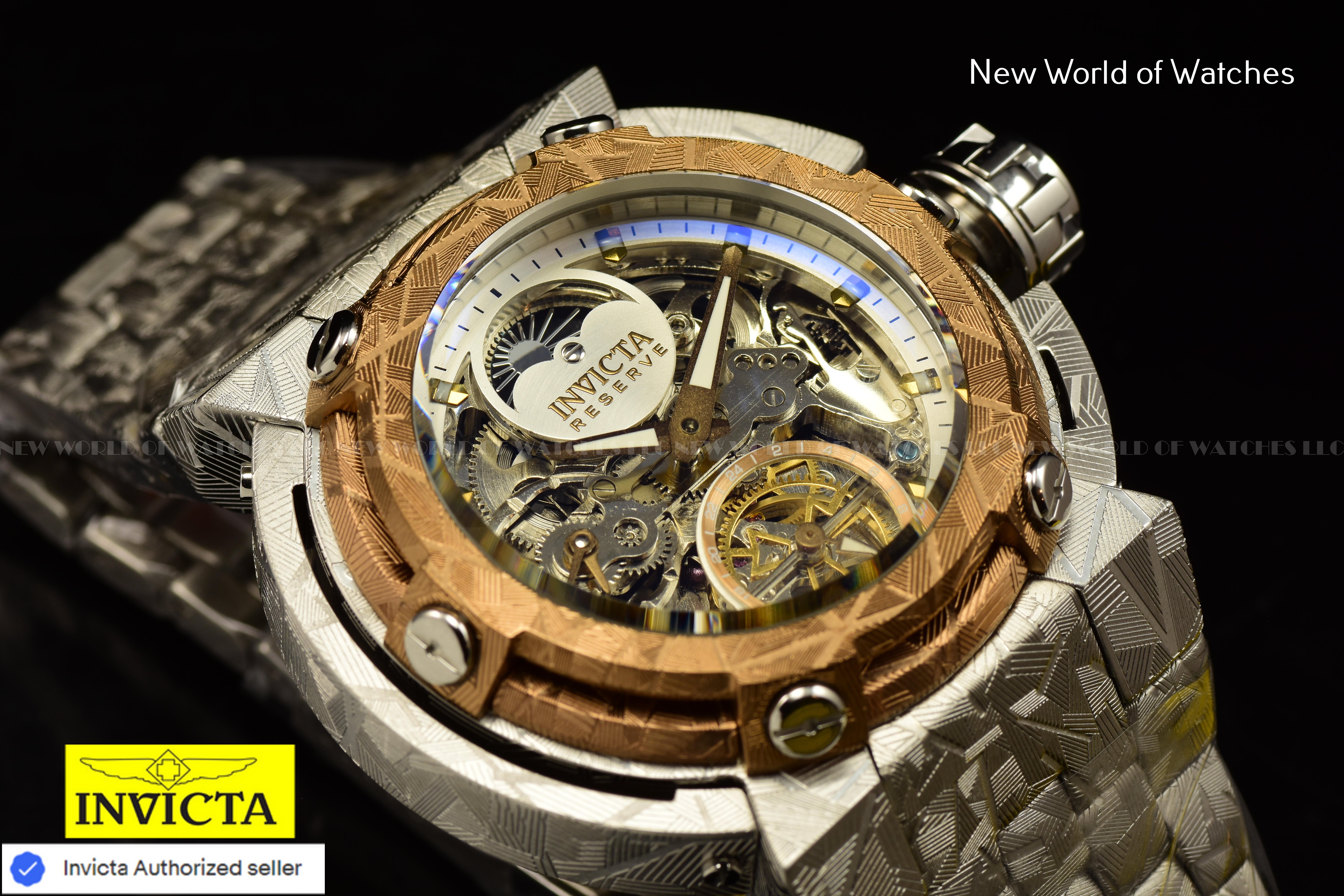 Invicta Men Coalition Forces X-Wing 46mm Khaki Silver Automatic China Stainless Steel Watch