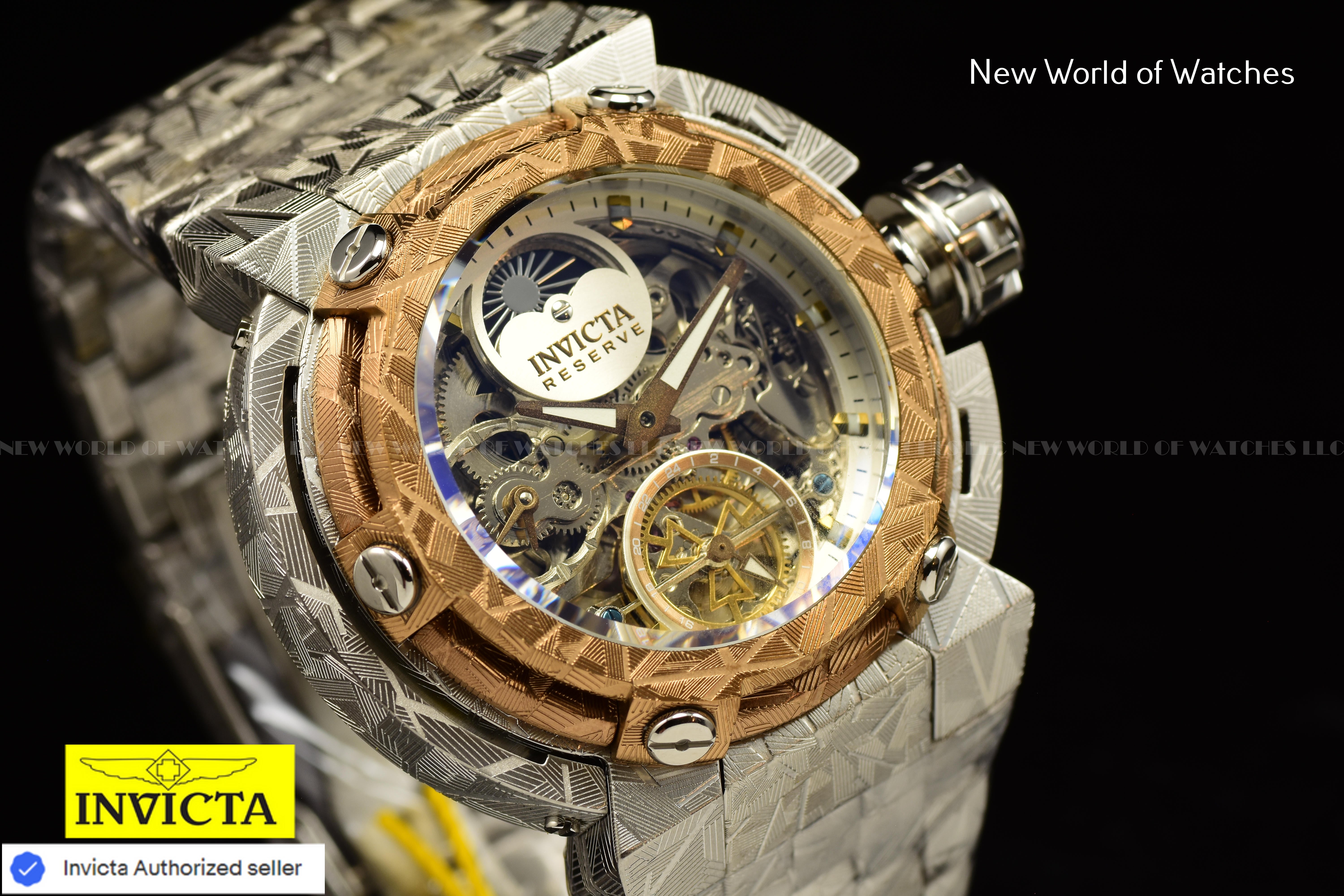 Invicta Men Coalition Forces X-Wing 46mm Khaki Silver Automatic China Stainless Steel Watch