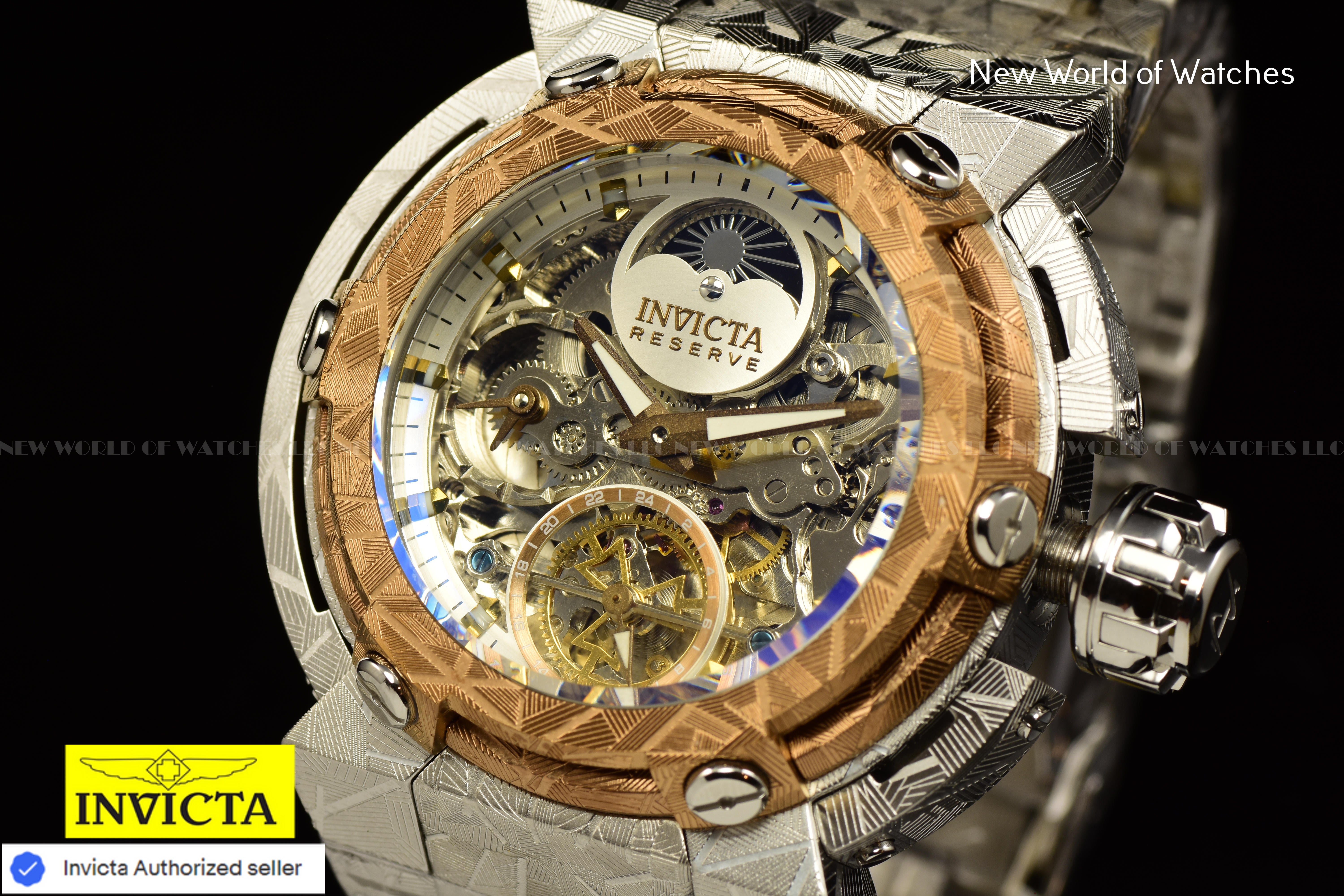 Invicta Men Coalition Forces X-Wing 46mm Khaki Silver Automatic China Stainless Steel Watch