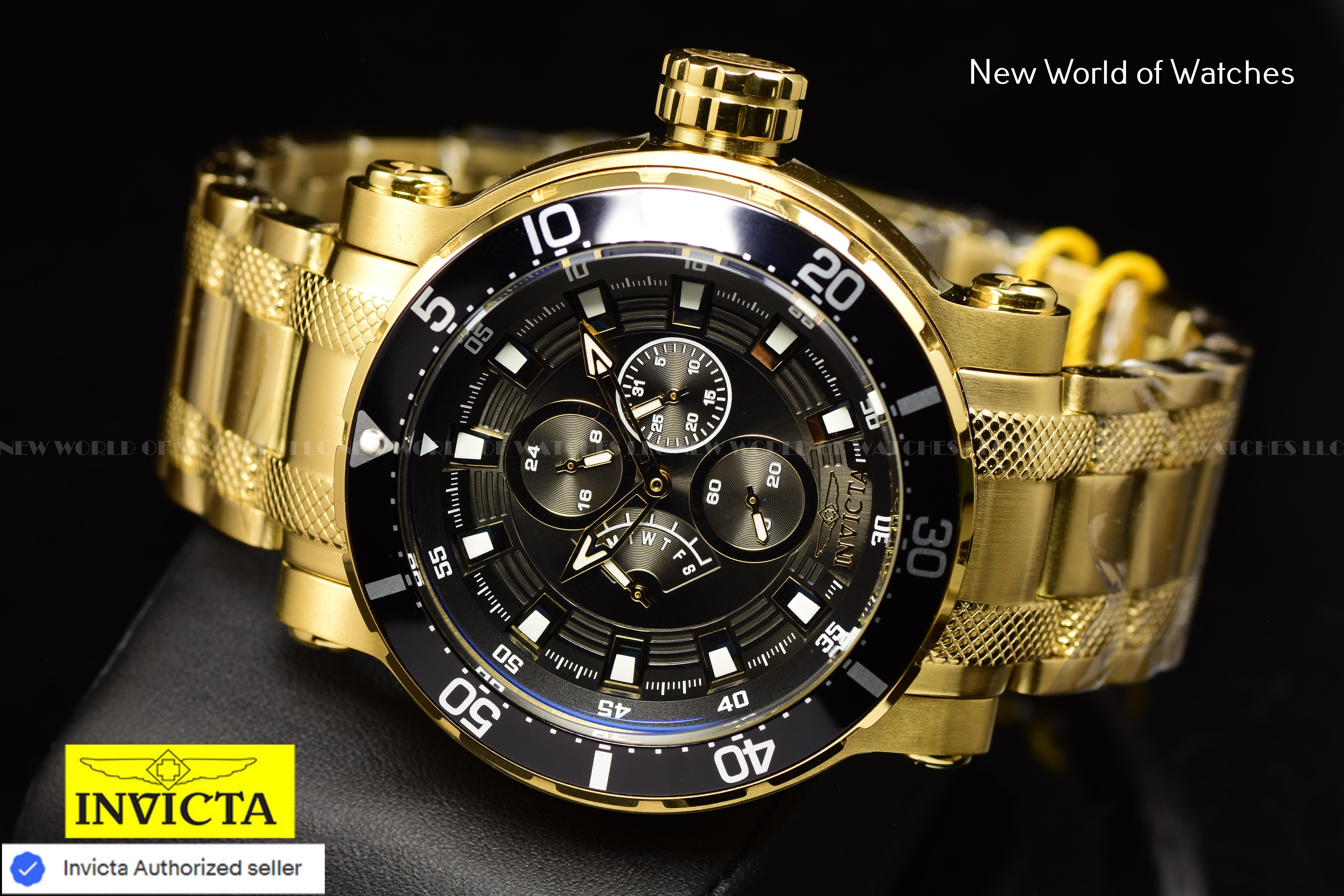 Invicta Men Coalition Forces 52mm Gunmetal Quartz Japan Stainless Steel Watch