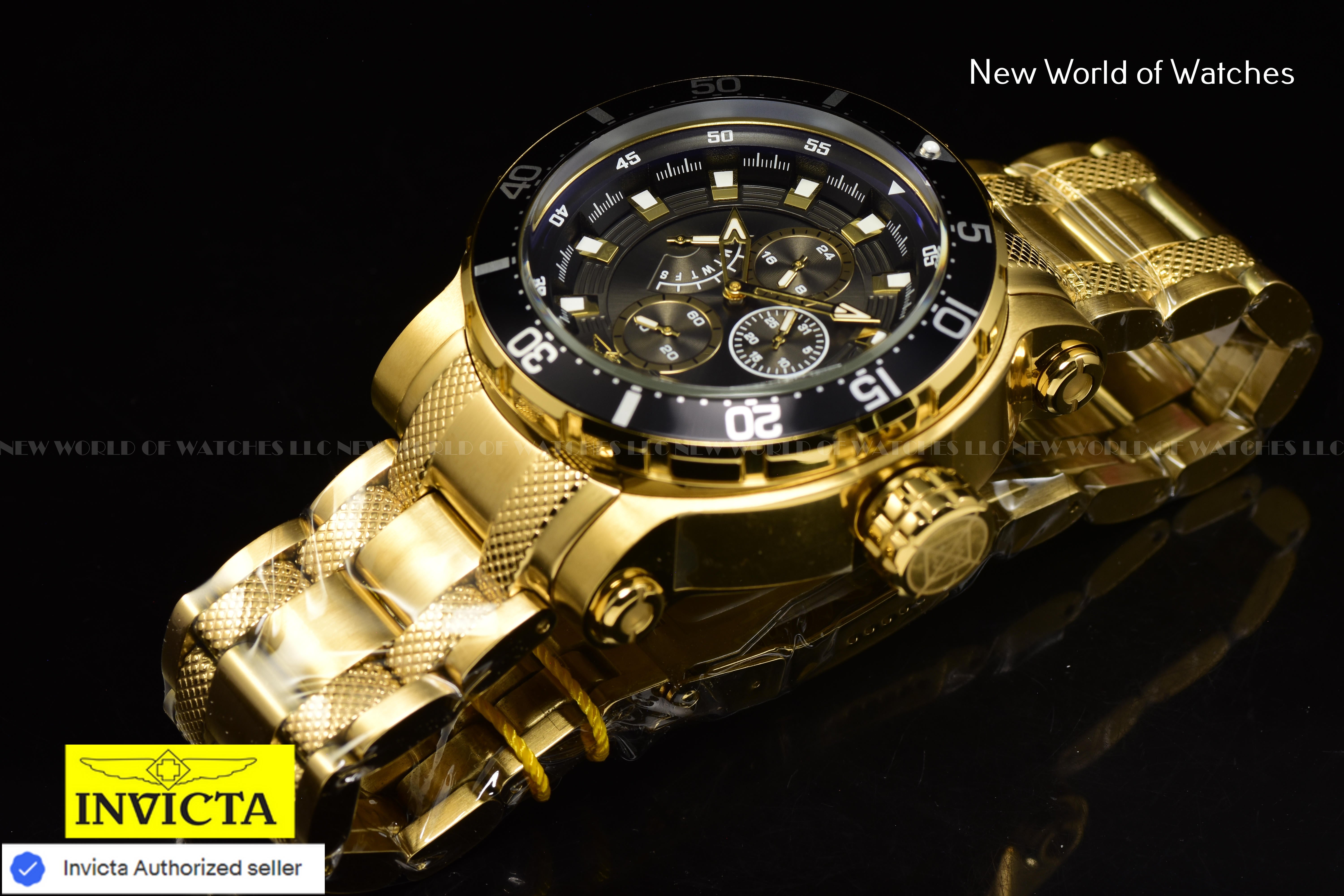 Invicta Men Coalition Forces 52mm Gunmetal Quartz Japan Stainless Steel Watch