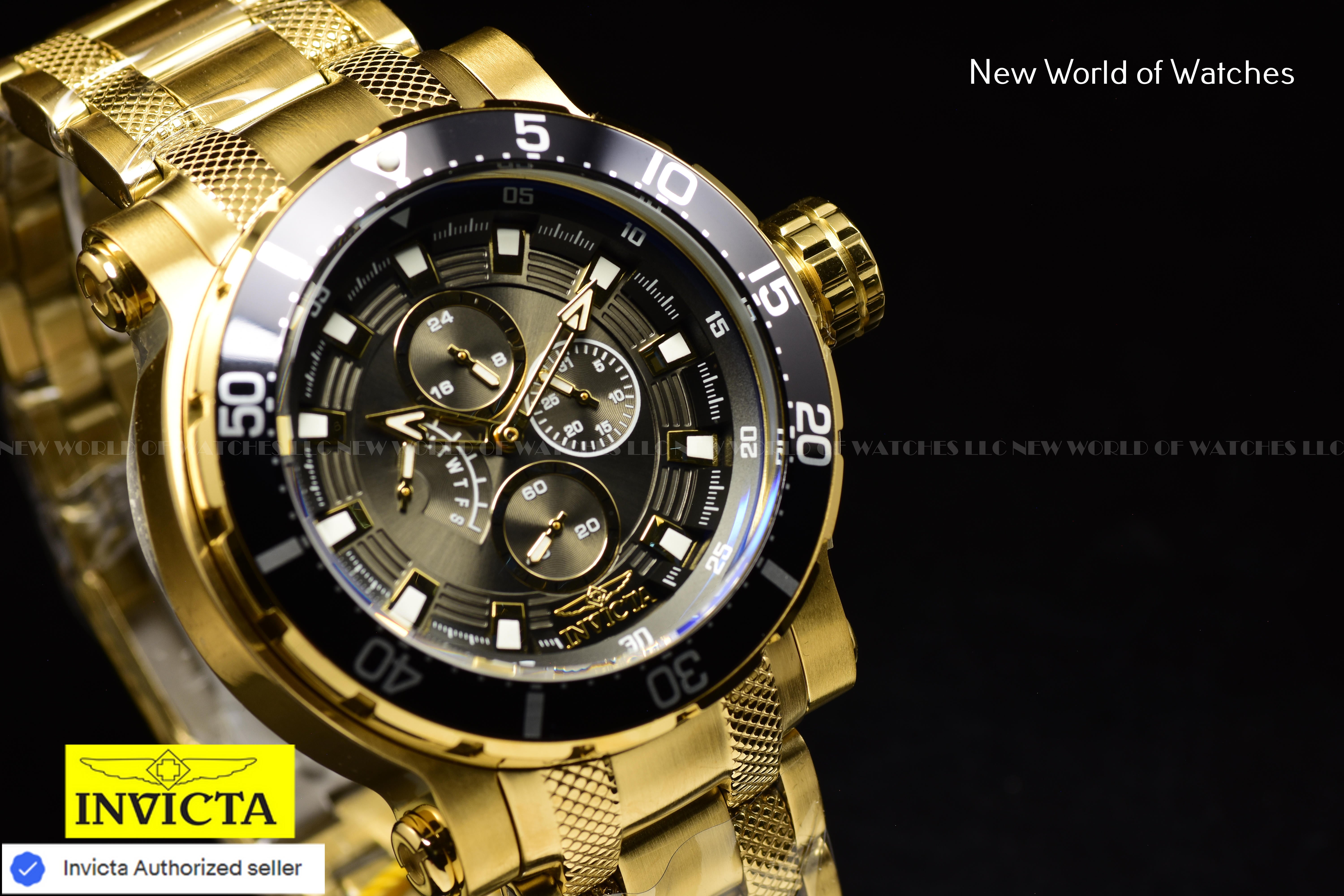 Invicta Men Coalition Forces 52mm Gunmetal Quartz Japan Stainless Steel Watch
