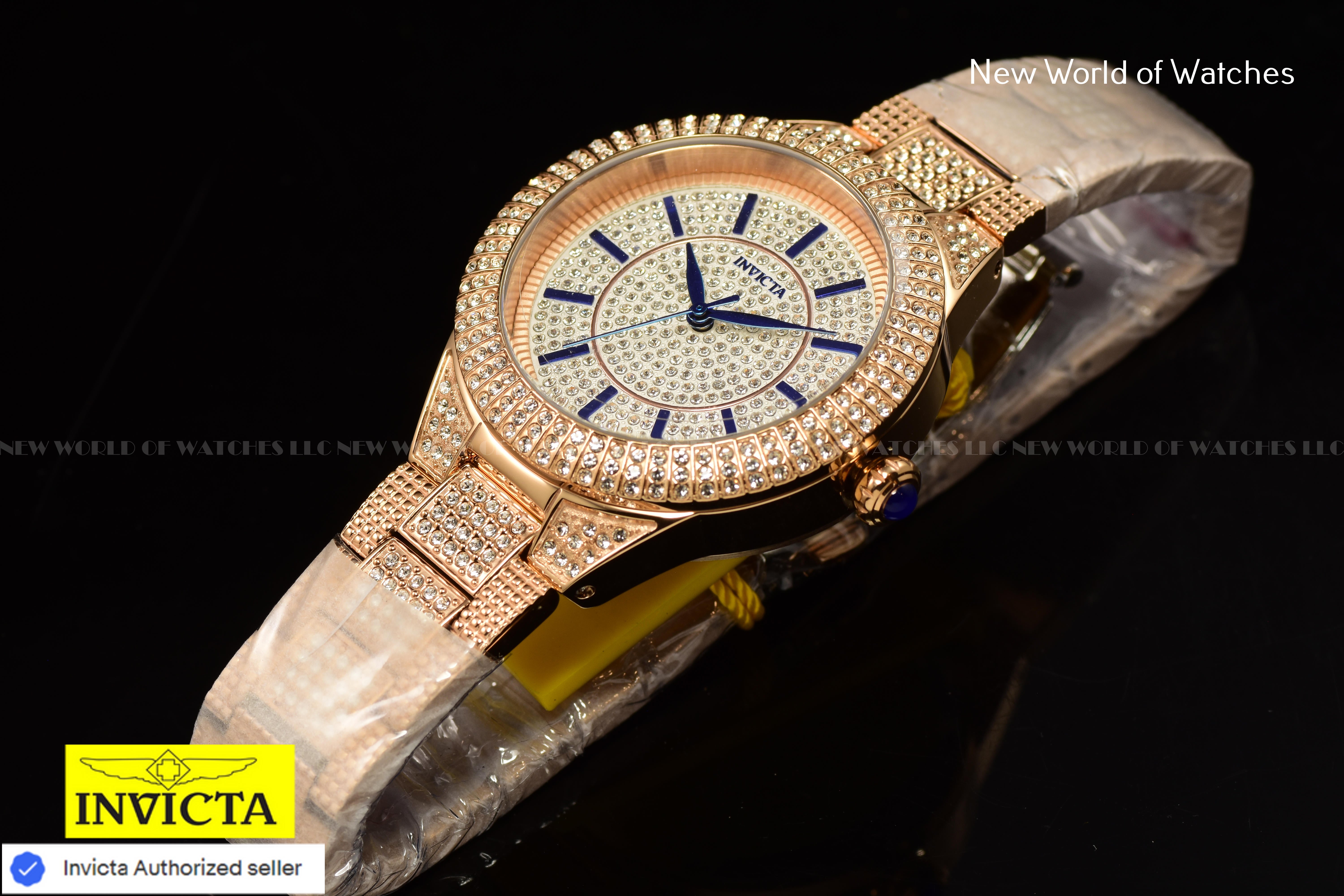 Invicta Lady Specialty 38mm Silver Quartz Singapore Stainless Steel Watch