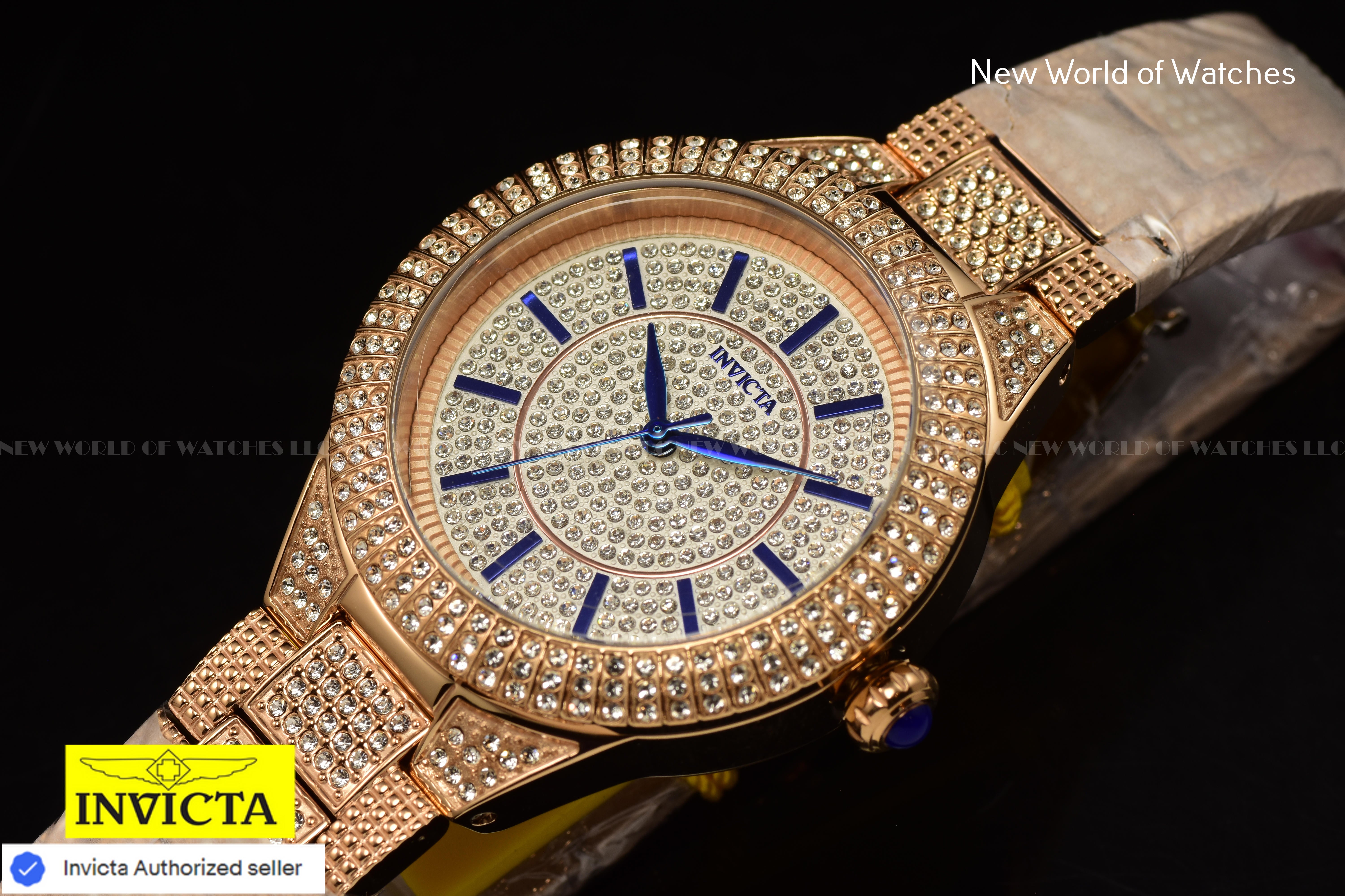 Invicta Lady Specialty 38mm Silver Quartz Singapore Stainless Steel Watch