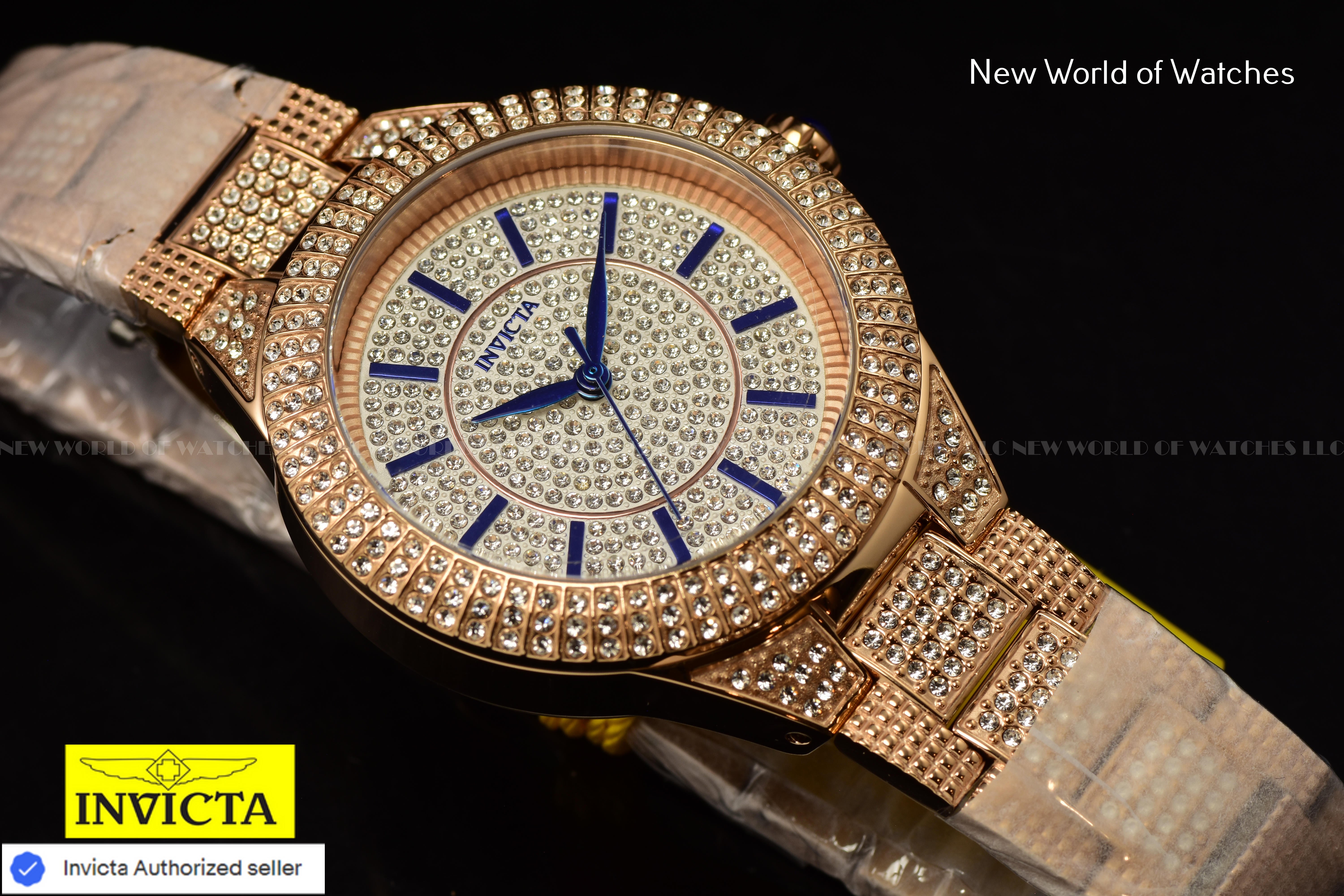 Invicta Lady Specialty 38mm Silver Quartz Singapore Stainless Steel Watch