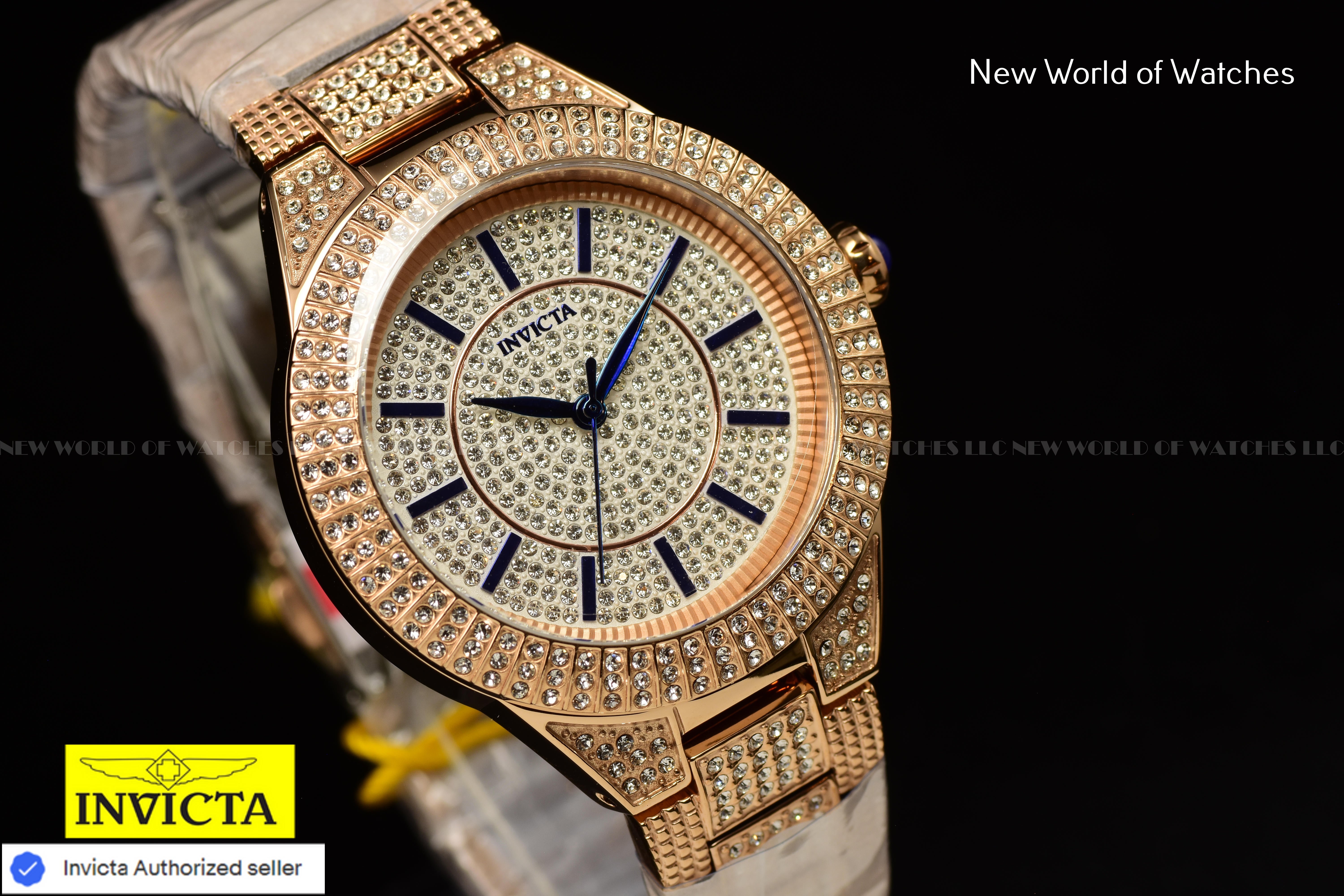 Invicta Lady Specialty 38mm Silver Quartz Singapore Stainless Steel Watch