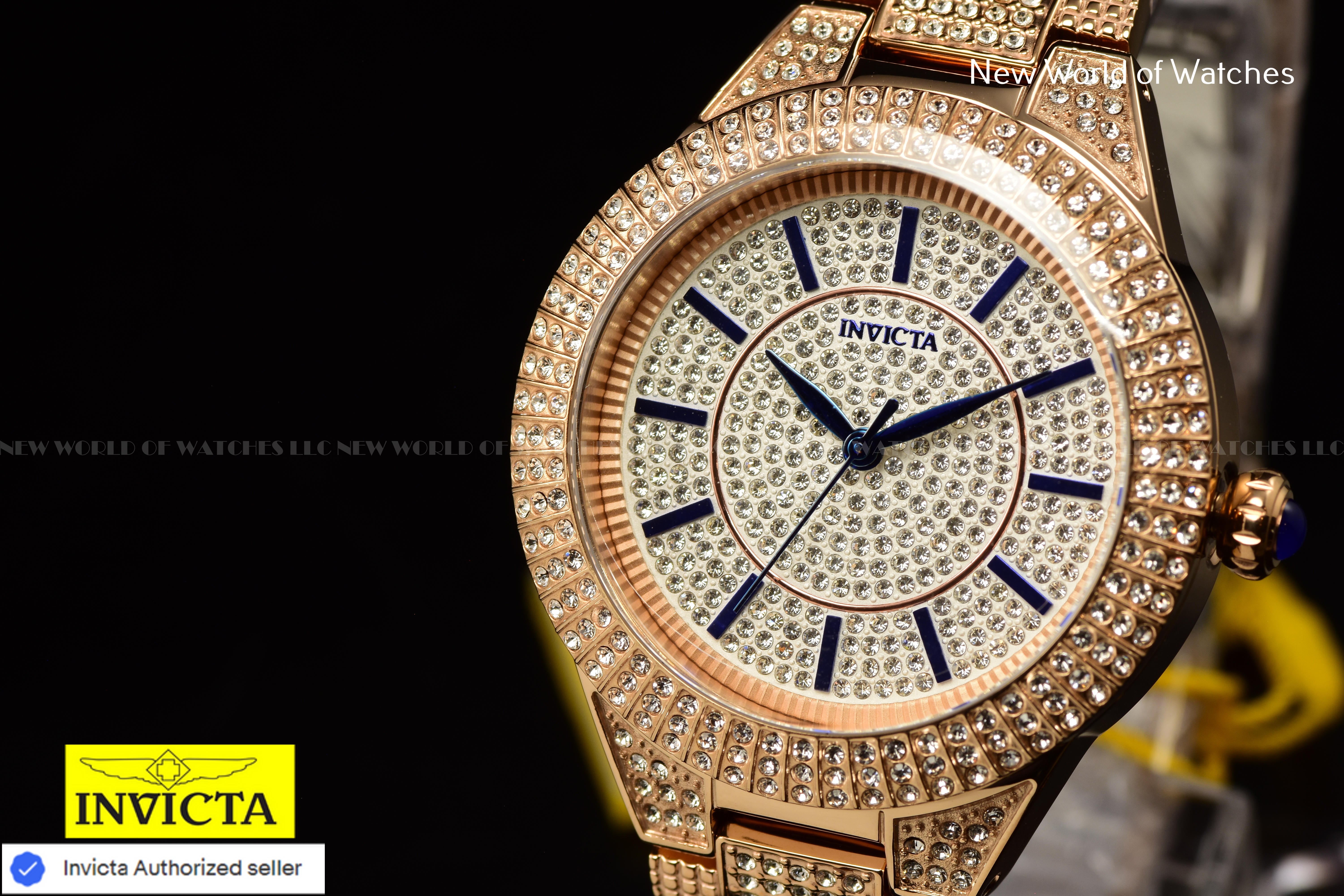 Invicta Lady Specialty 38mm Silver Quartz Singapore Stainless Steel Watch