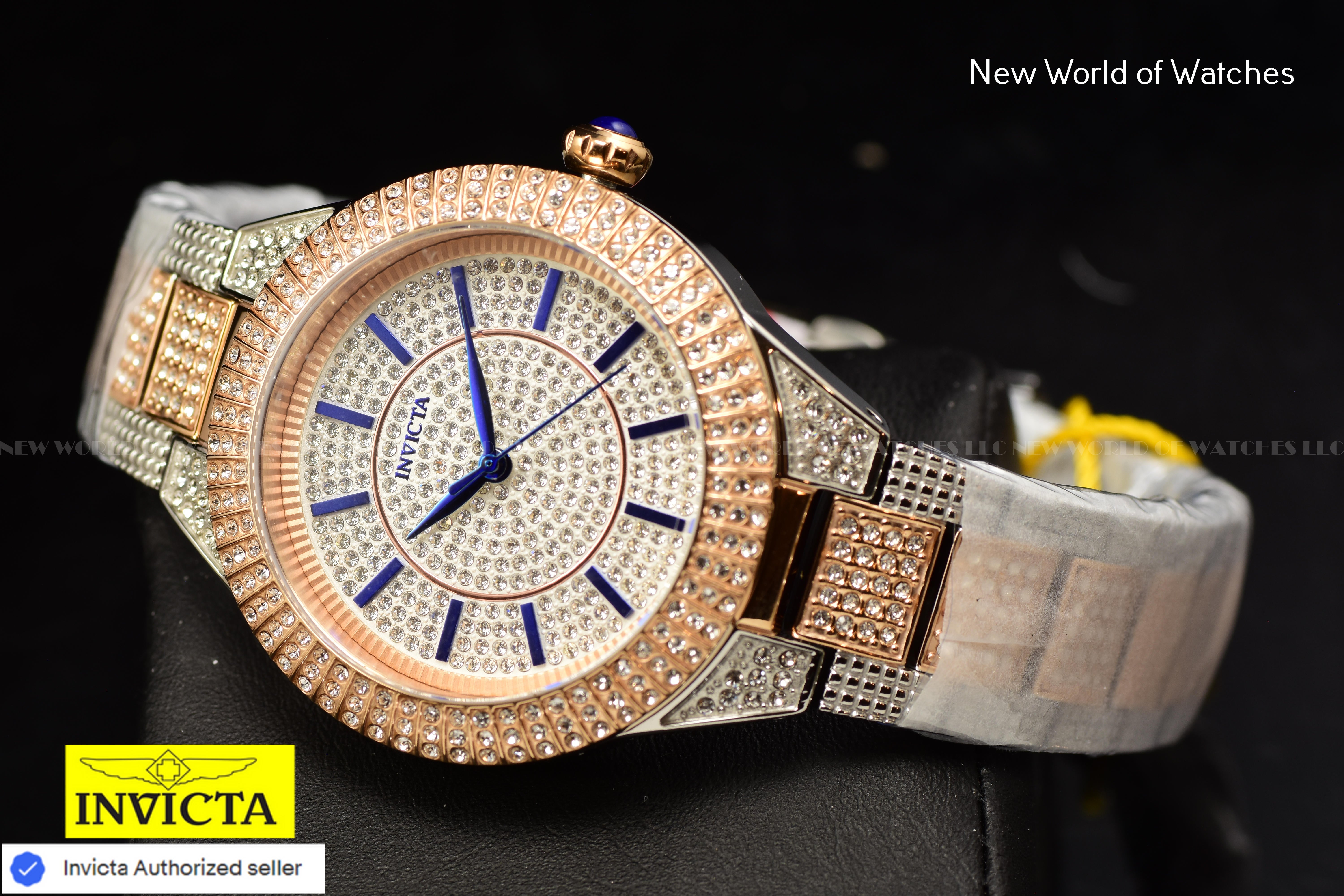 Invicta Lady Specialty 38mm Silver Quartz Singapore Stainless Steel Watch 49907