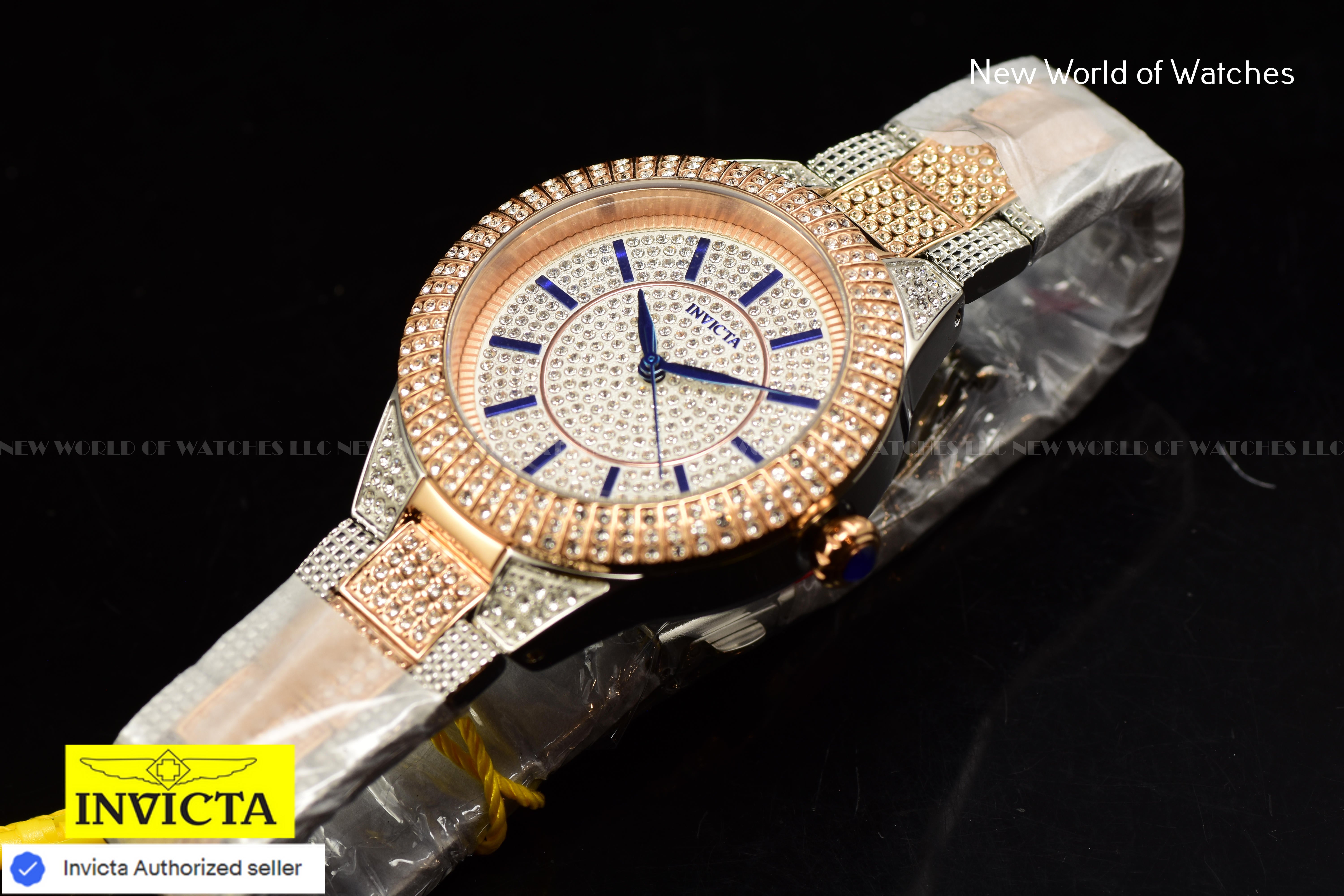 Invicta Lady Specialty 38mm Silver Quartz Singapore Stainless Steel Watch 49907