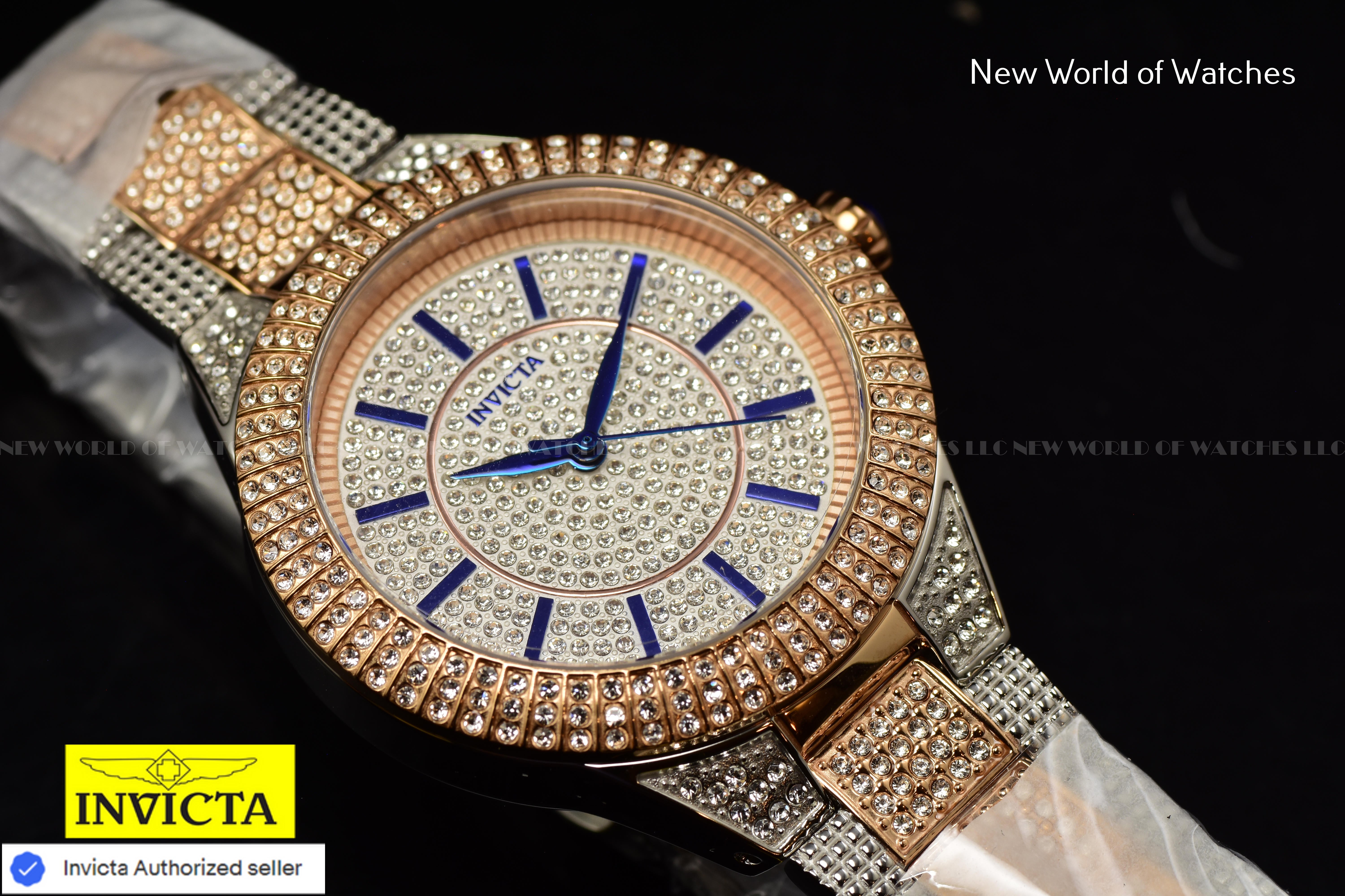 Invicta Lady Specialty 38mm Silver Quartz Singapore Stainless Steel Watch 49907