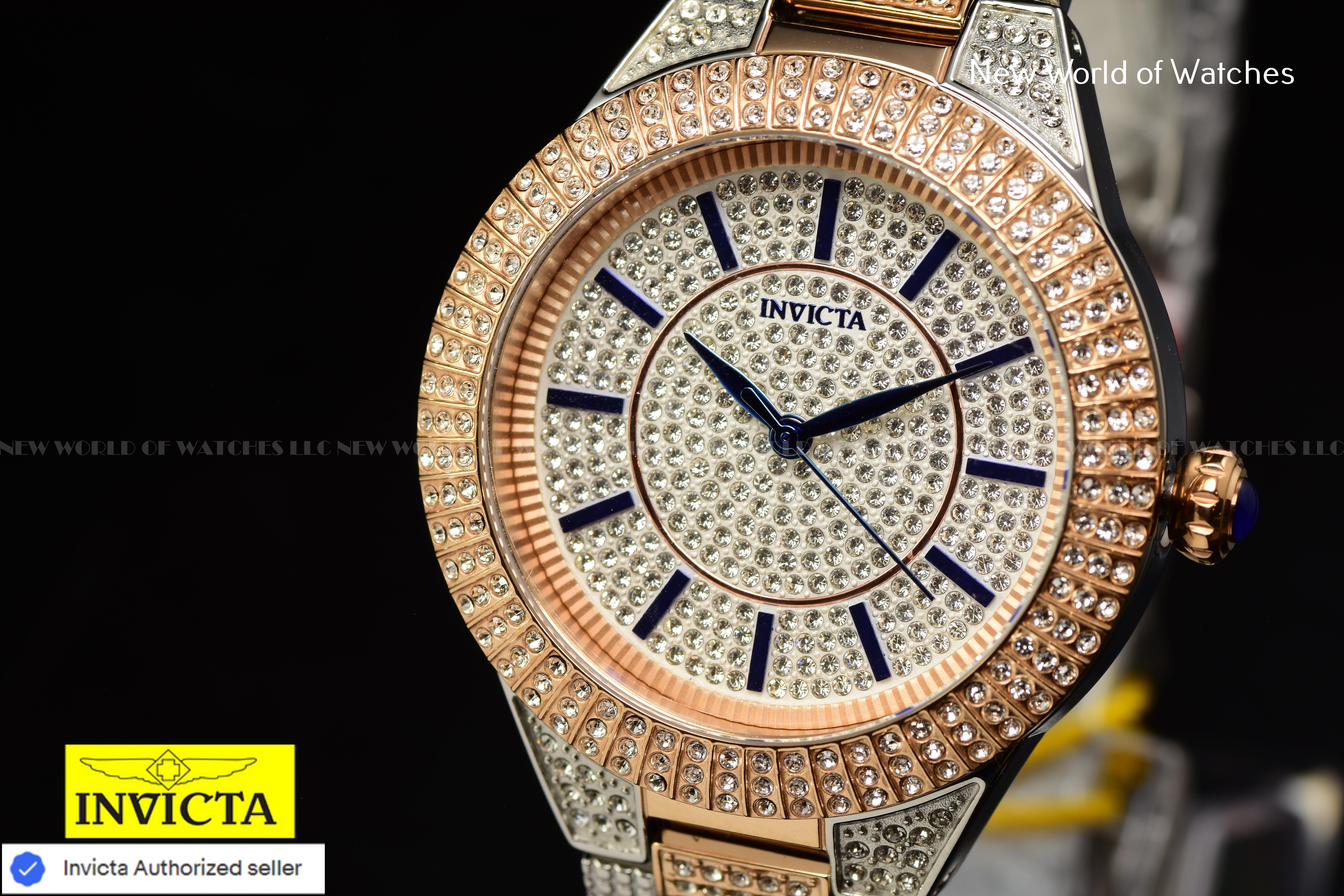 Invicta Lady Specialty 38mm Silver Quartz Singapore Stainless Steel Watch 49907