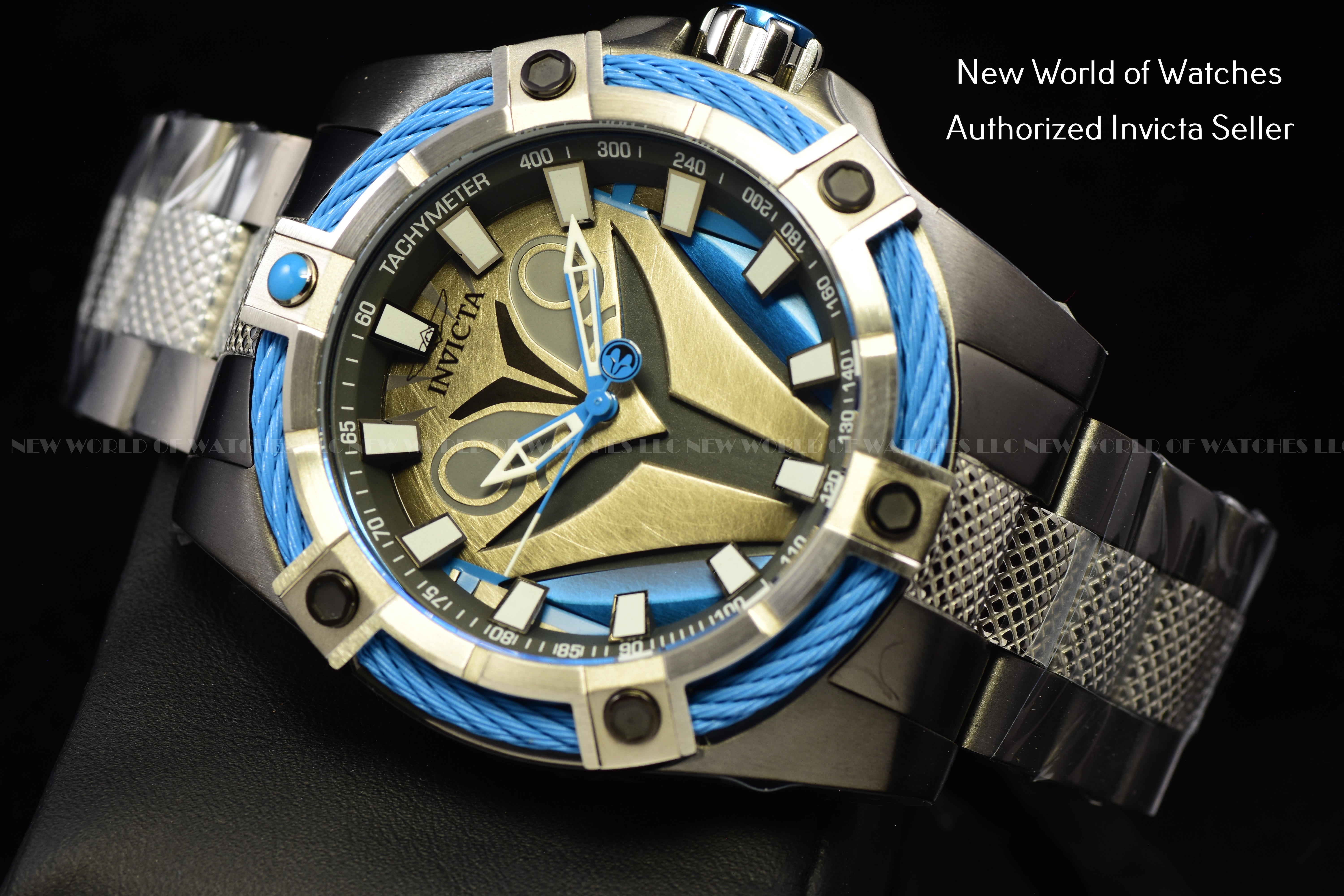 Invicta Star Wars  Bo Katan Limited Edition 52mm Gunmetal Men's Watch