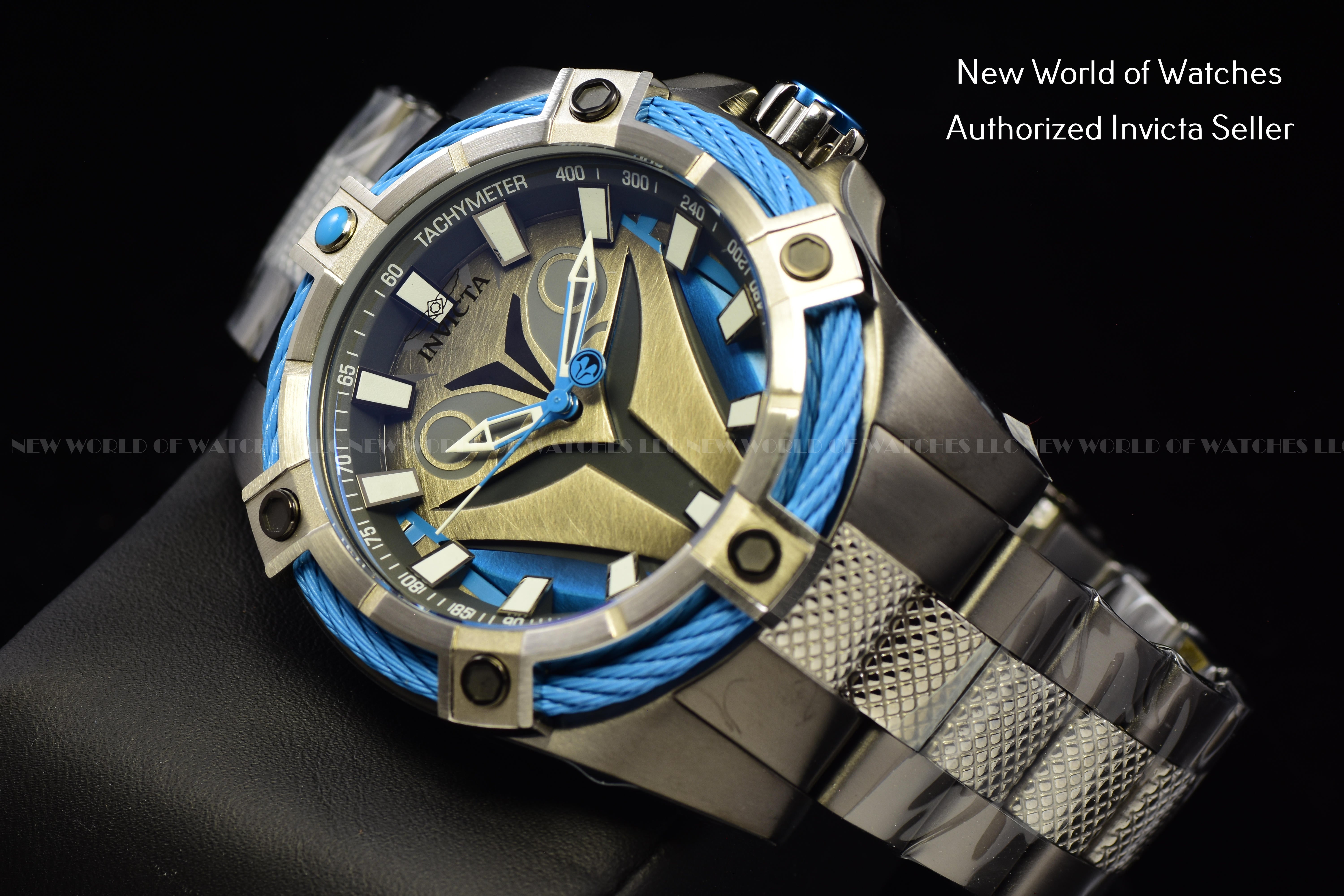 Invicta Star Wars  Bo Katan Limited Edition 52mm Gunmetal Men's Watch