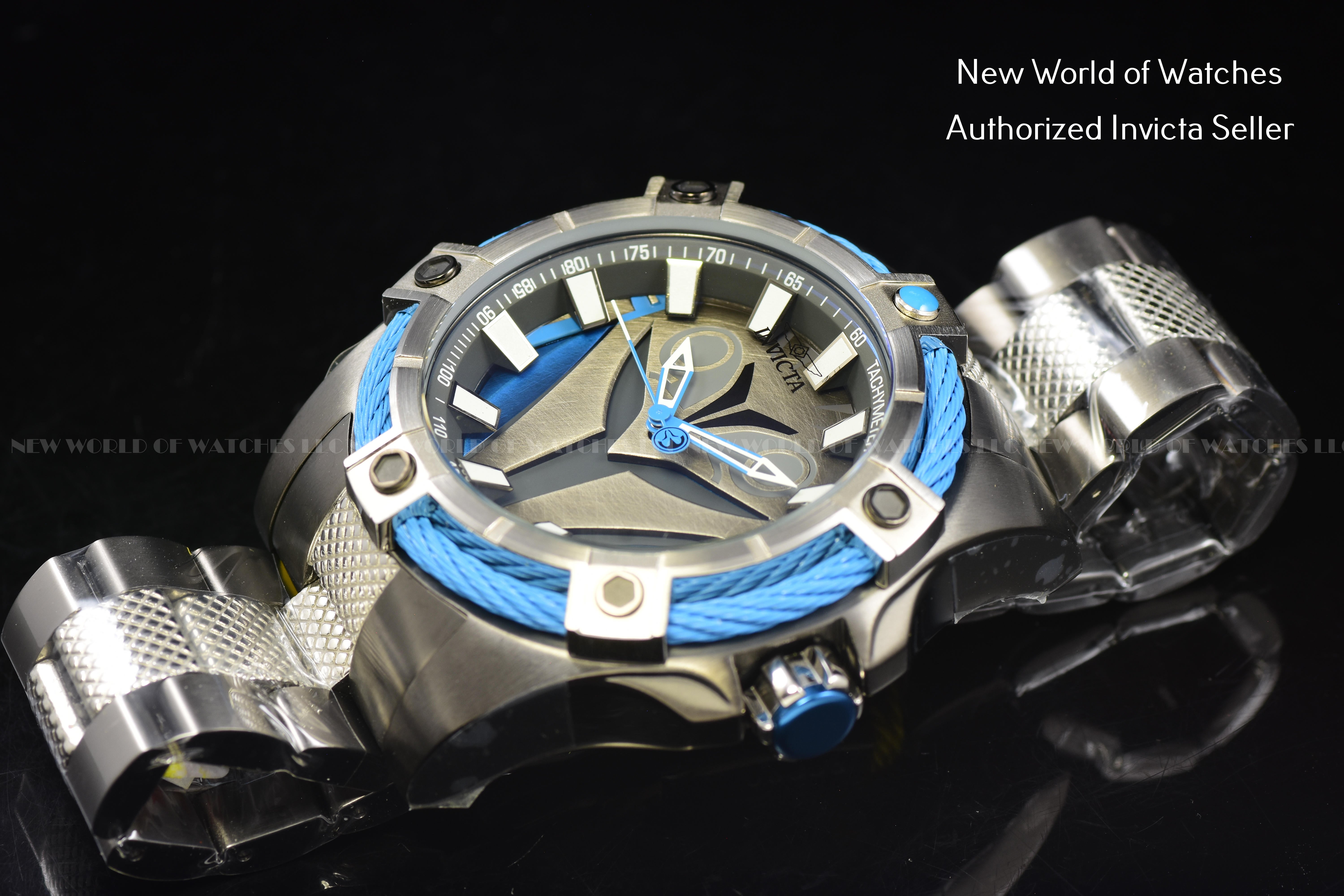Invicta Star Wars  Bo Katan Limited Edition 52mm Gunmetal Men's Watch